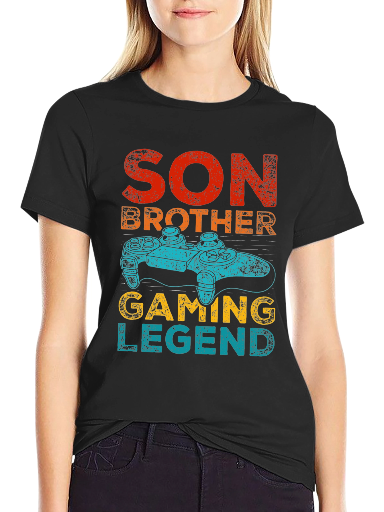 Son Brother Gaming Legend Graphic T-Shirt