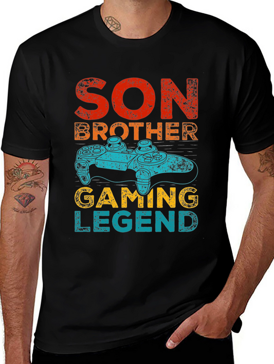 Son Brother Gaming Legend Graphic T-Shirt