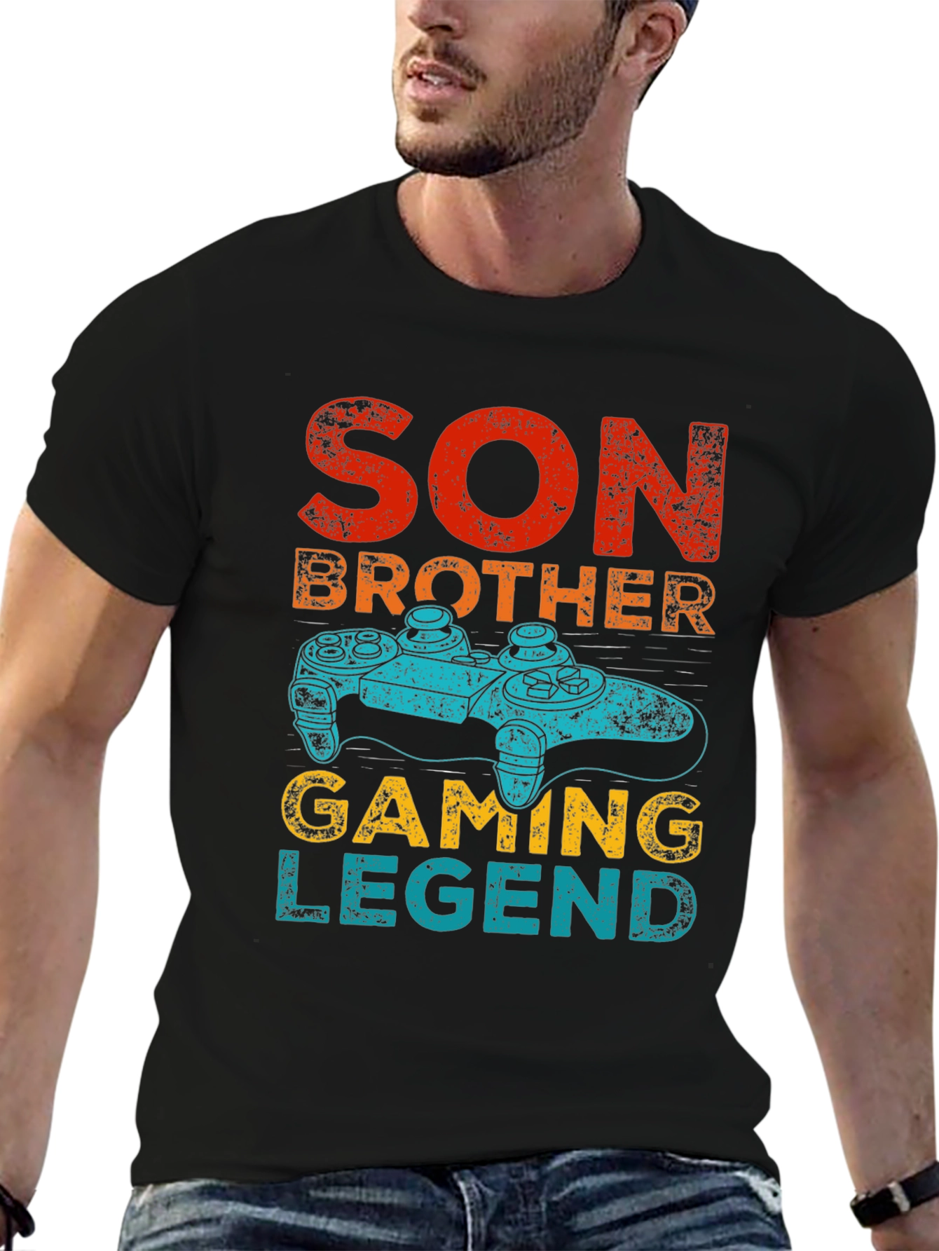 Son Brother Gaming Legend Graphic T-Shirt