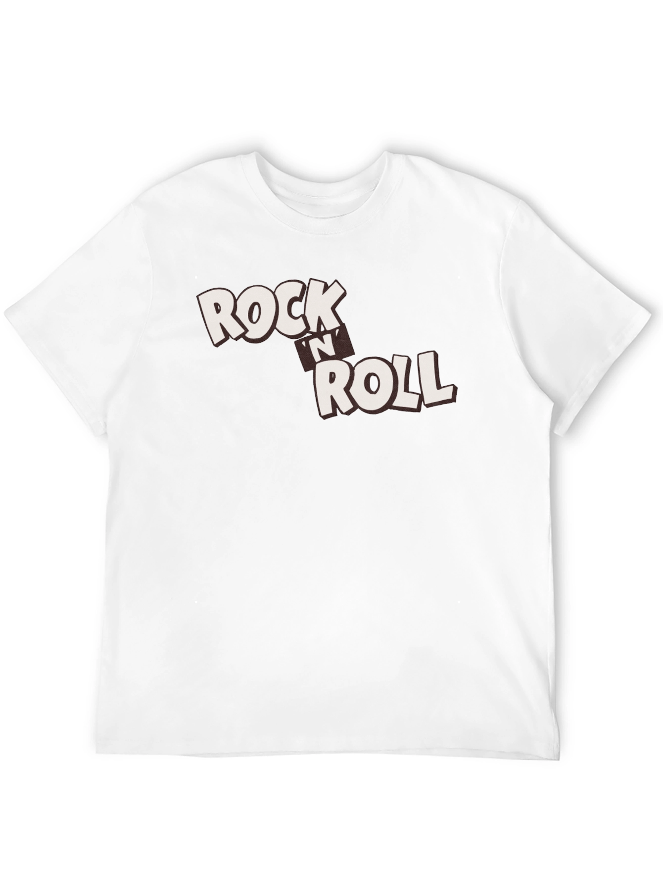 Rock n Roll Graphic Black T-Shirt
