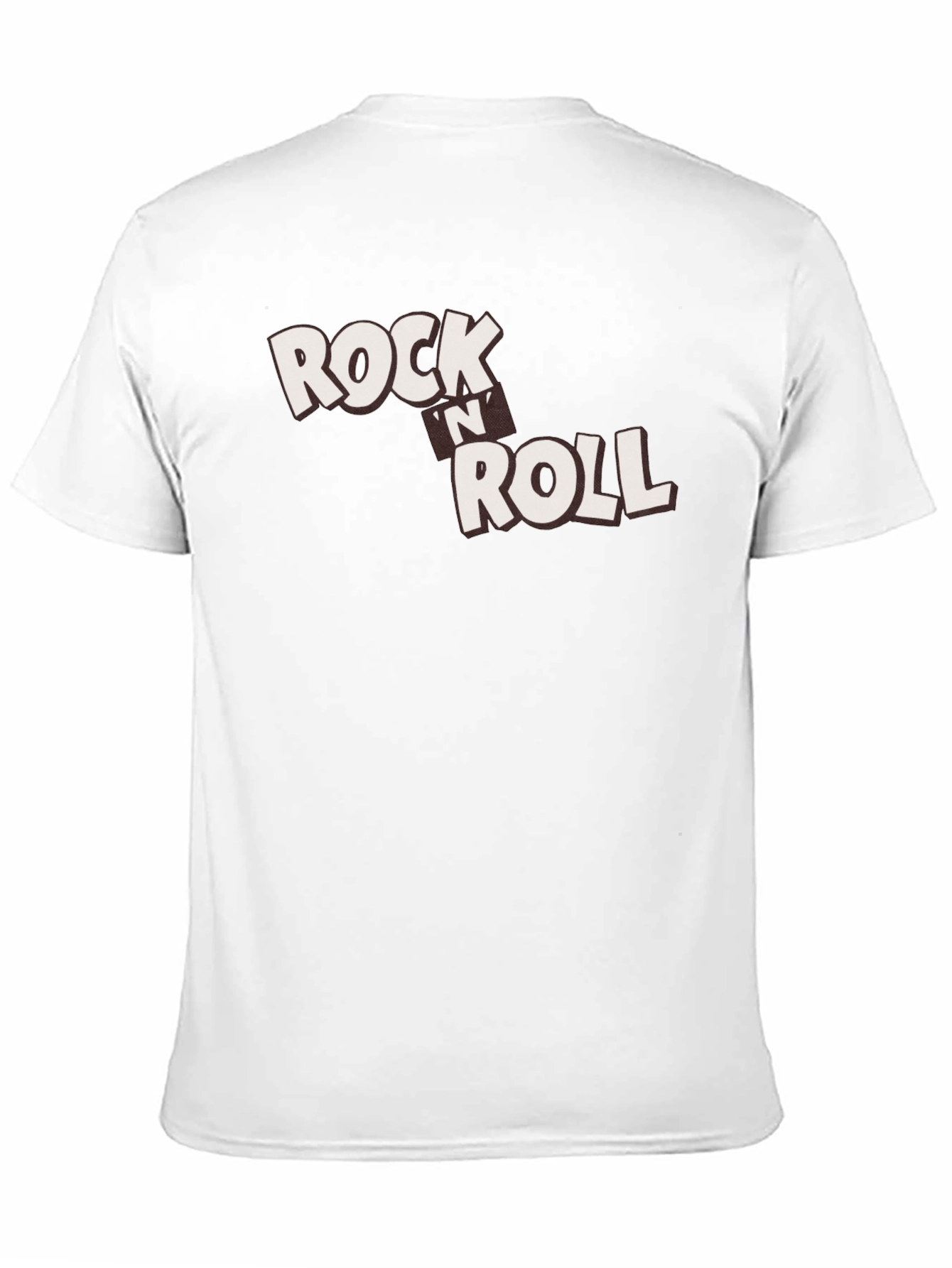 Rock n Roll Graphic Black T-Shirt