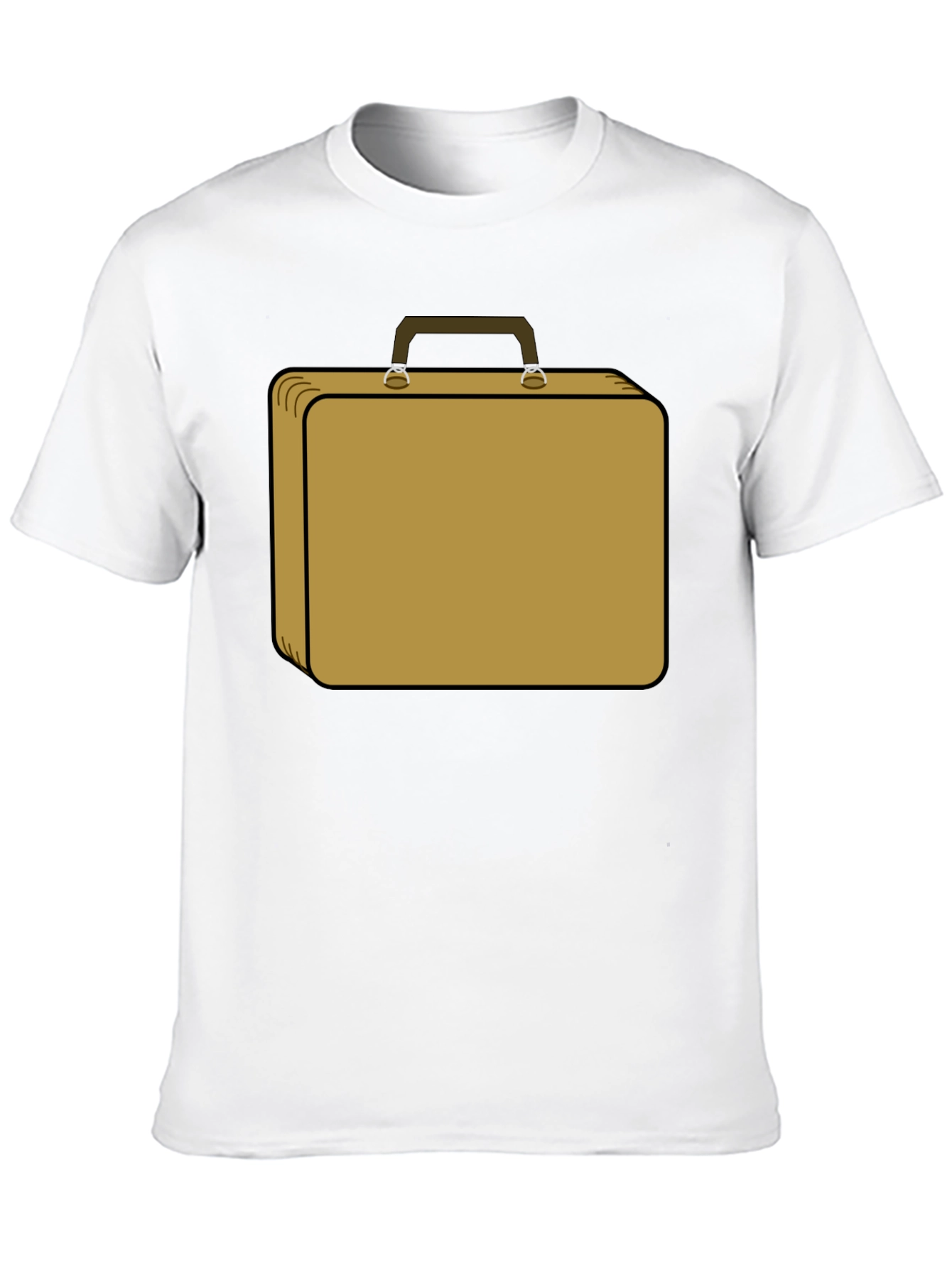 Briefcase Graphic T-Shirt - Novelty Design Tee