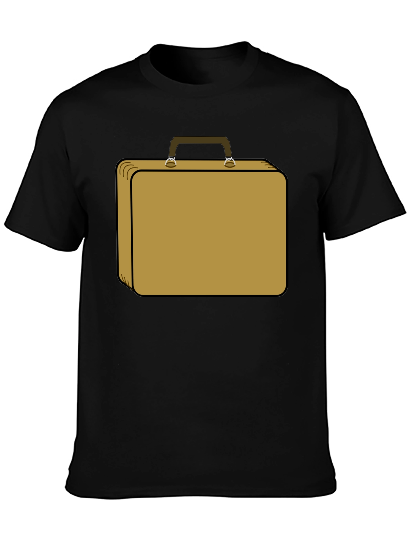 Briefcase Graphic T-Shirt - Novelty Design Tee