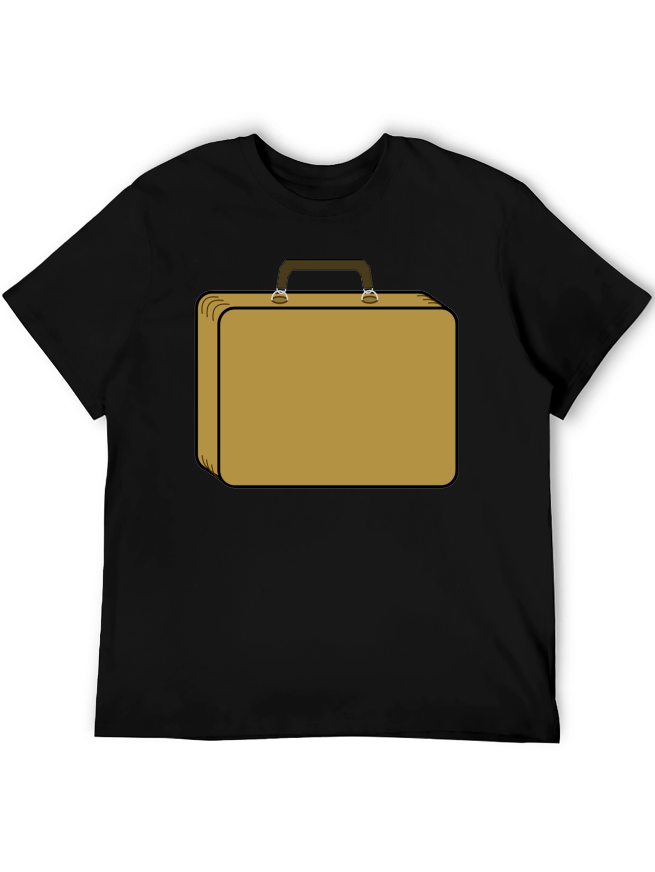 Briefcase Graphic T-Shirt - Novelty Design Tee