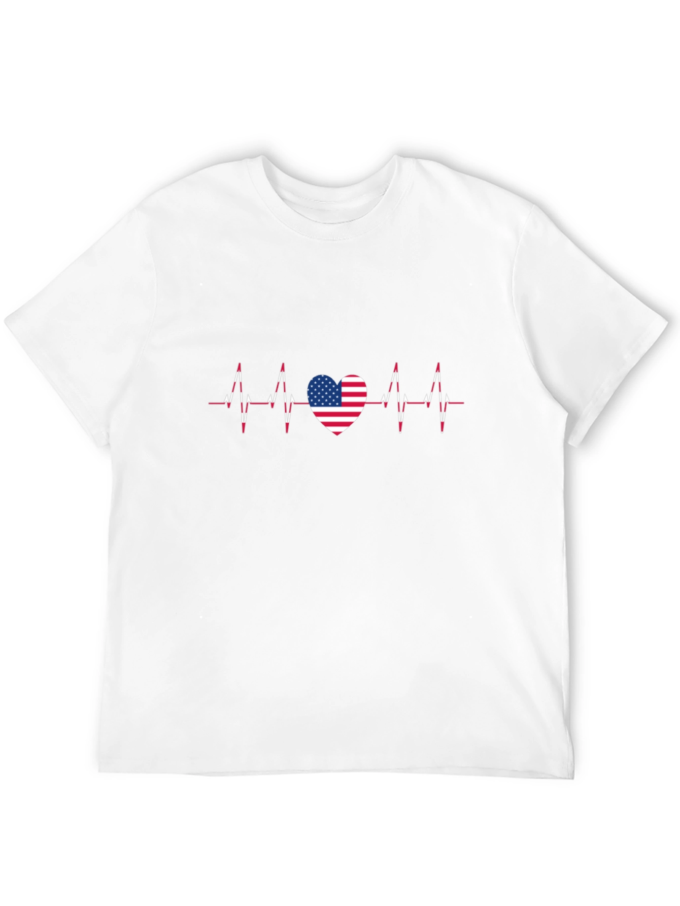 American Heartbeat Patriotic T-Shirt