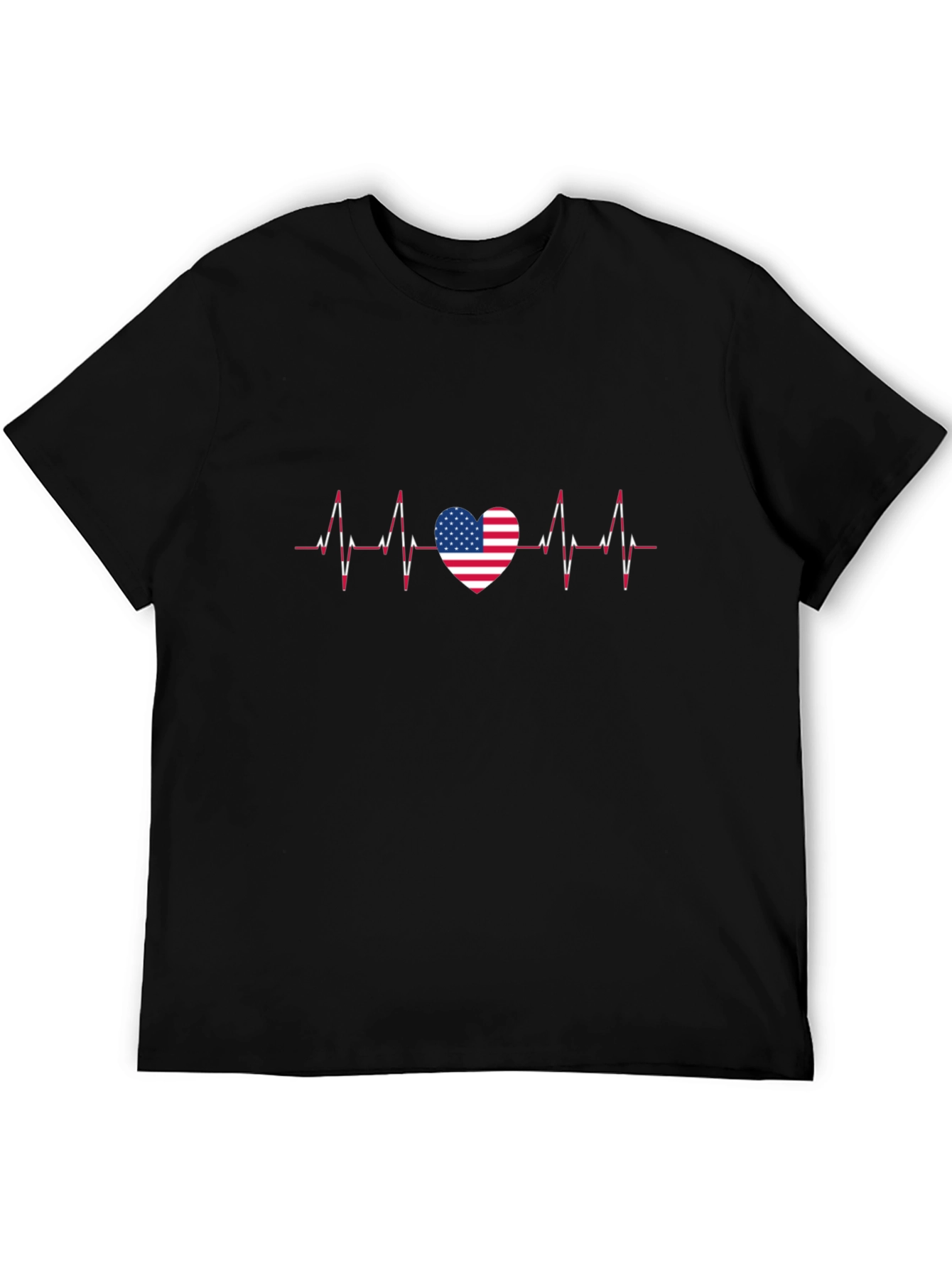American Heartbeat Patriotic T-Shirt