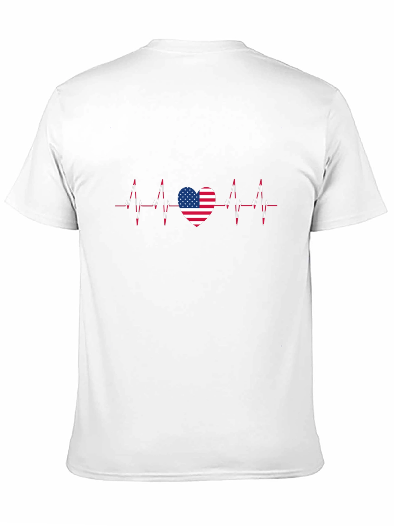 American Heartbeat Patriotic T-Shirt