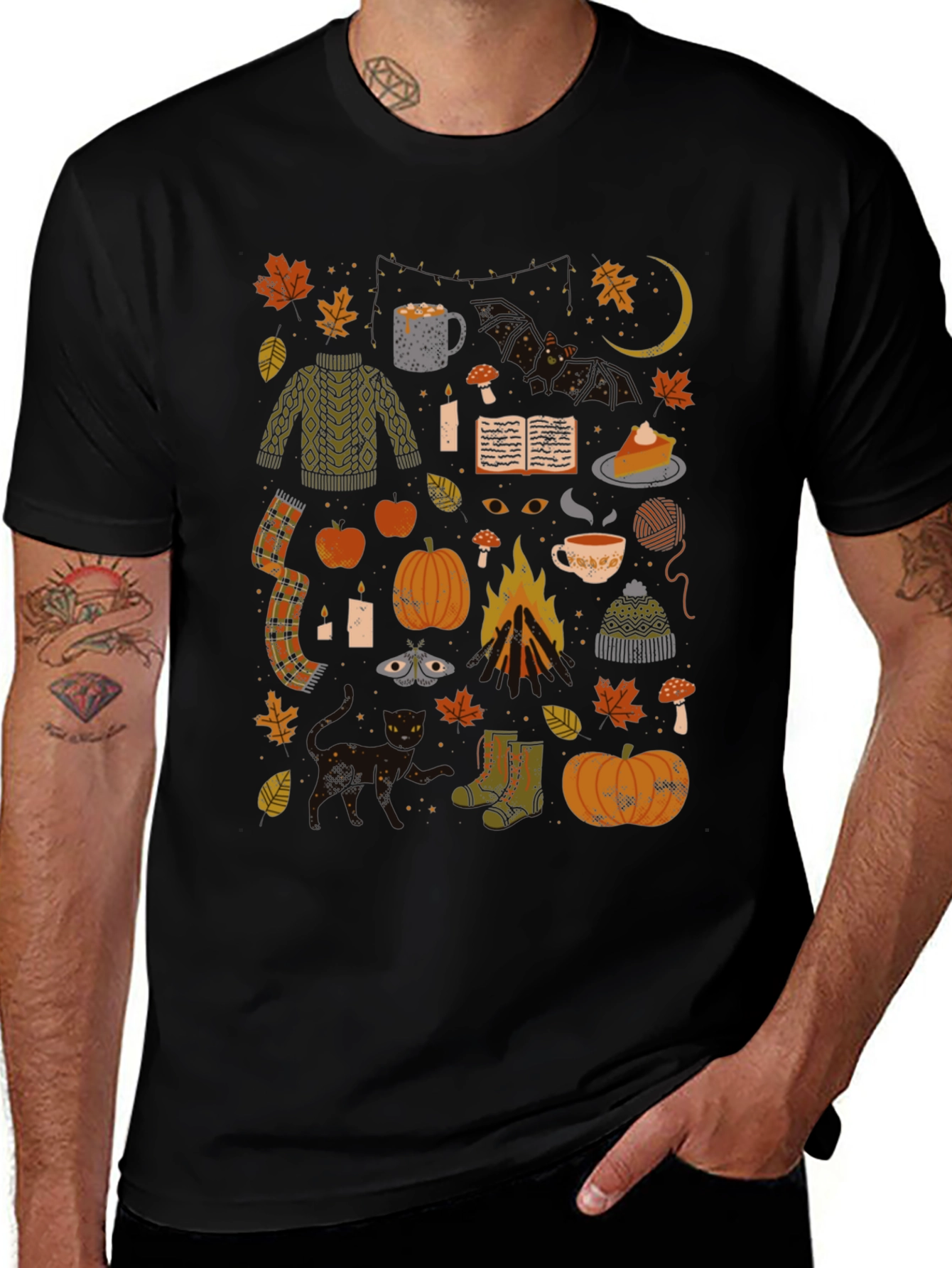 Cozy Autumn Vibes Graphic Tee