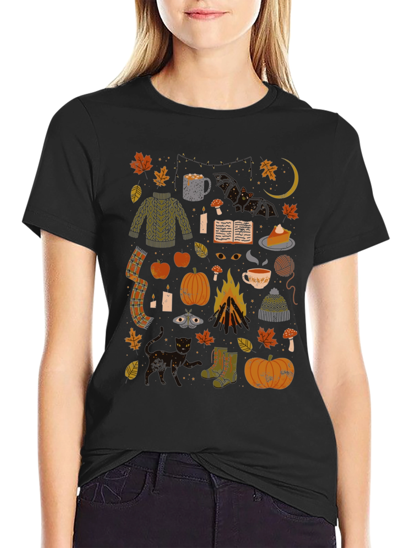 Cozy Autumn Vibes Graphic Tee