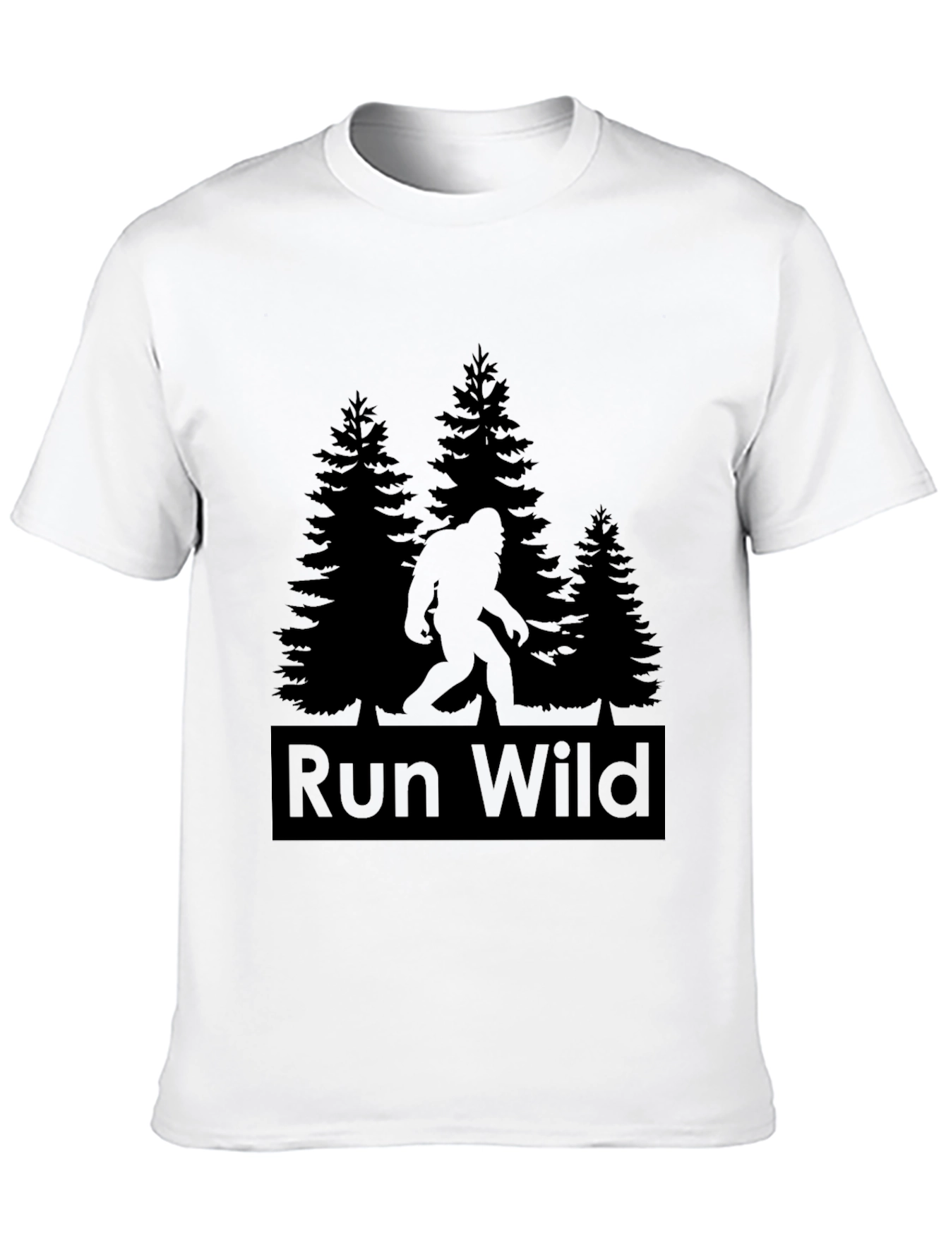 Run Wild Bigfoot T-Shirt - Adventure Tee