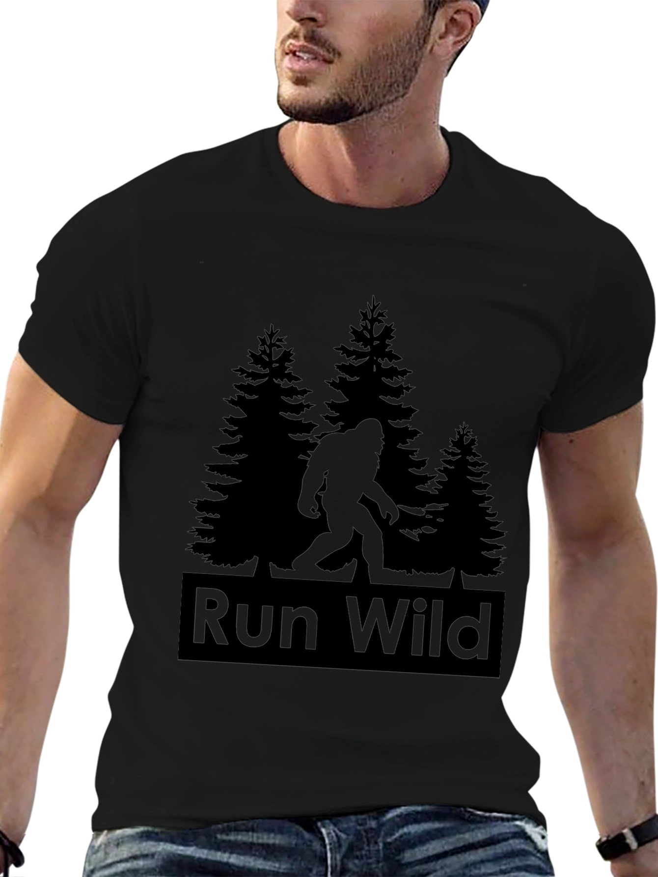 Run Wild Bigfoot T-Shirt - Adventure Tee