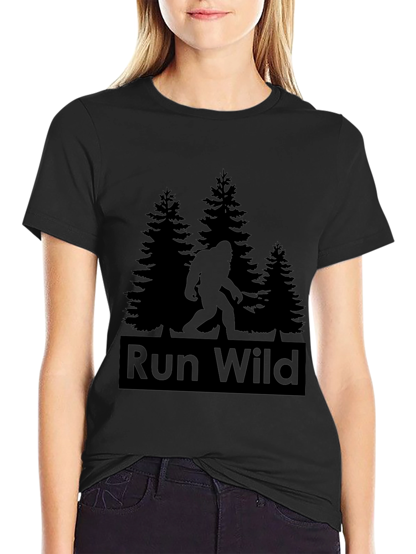 Run Wild Bigfoot T-Shirt - Adventure Tee