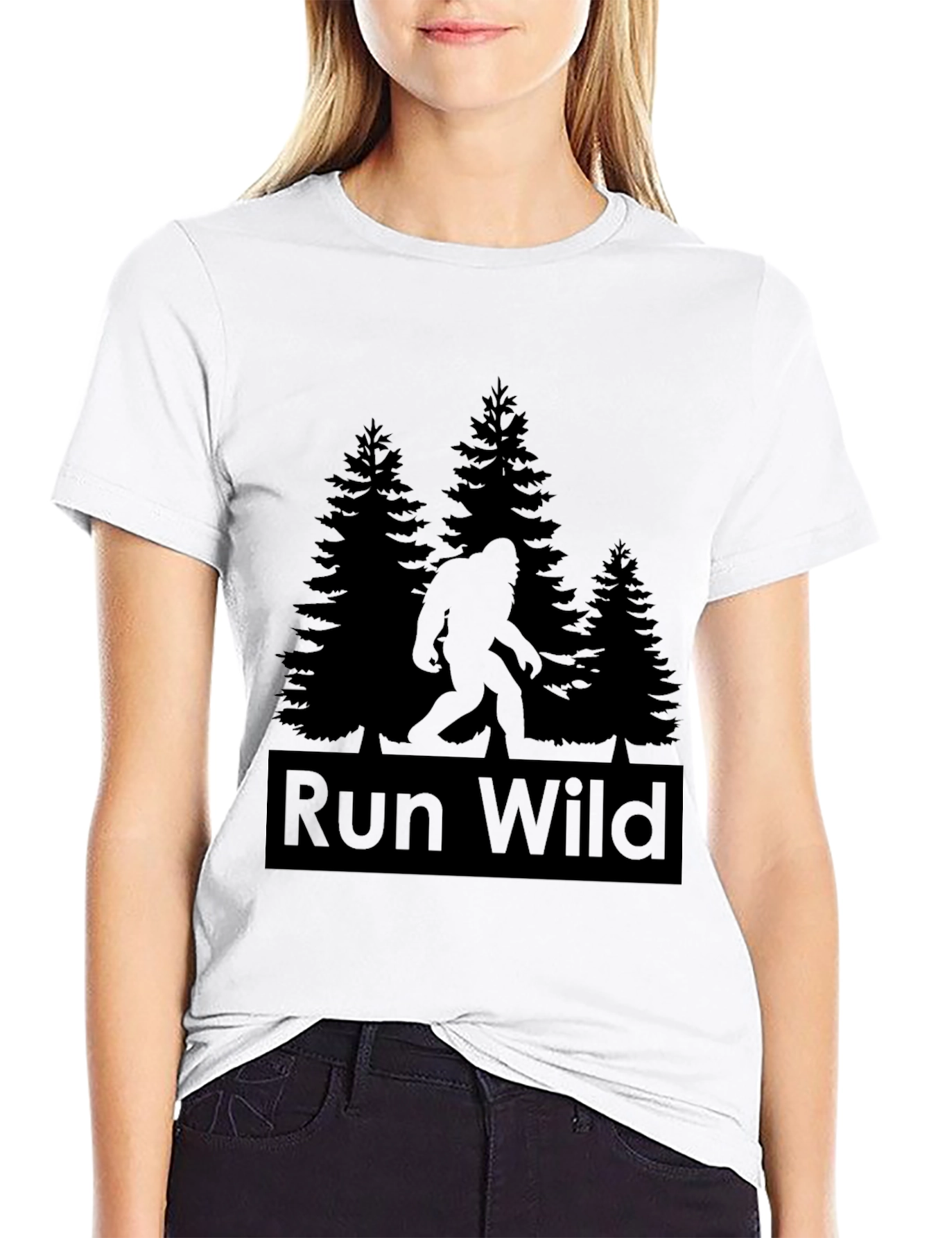 Run Wild Bigfoot T-Shirt - Adventure Tee