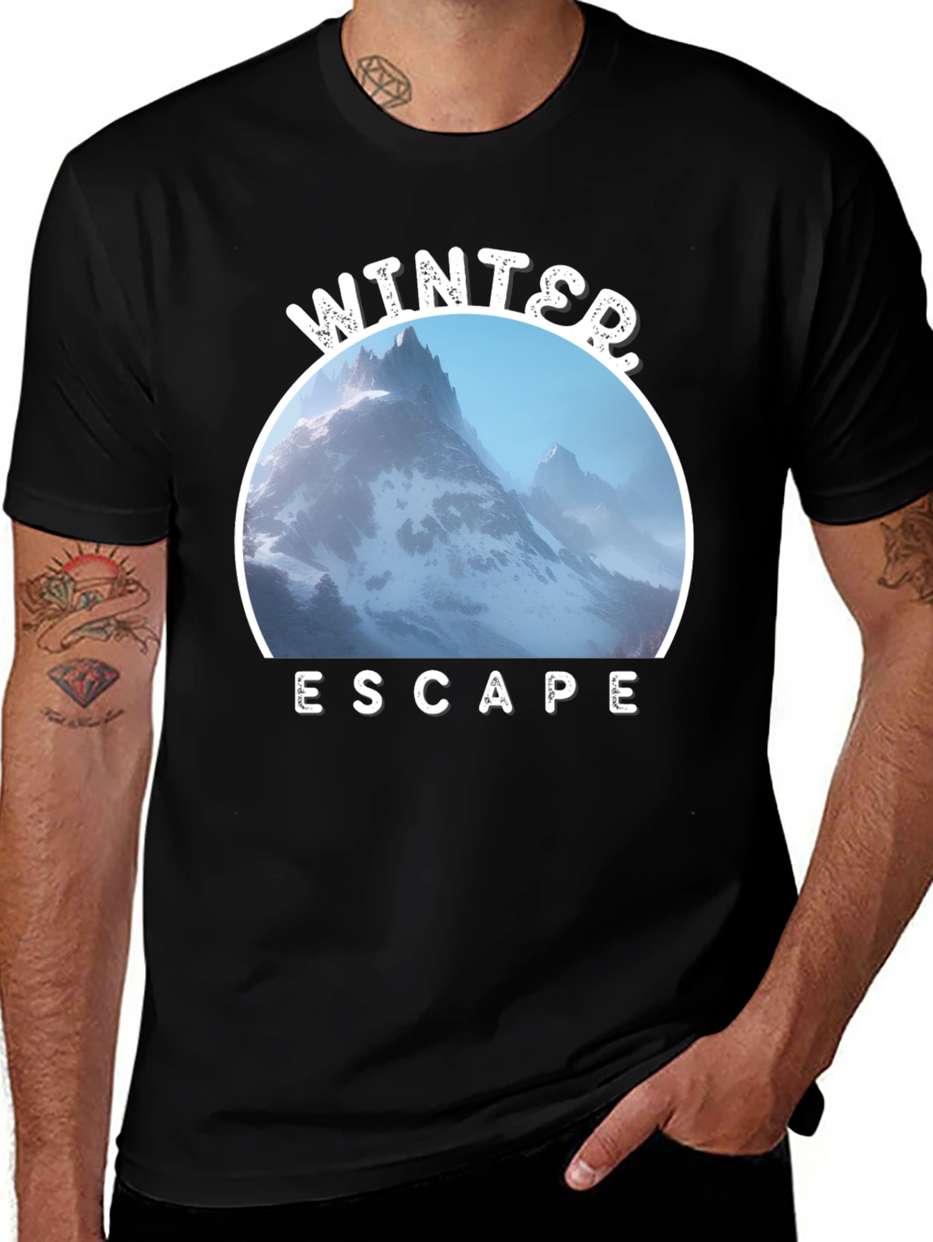Winter Escape Graphic T-Shirt