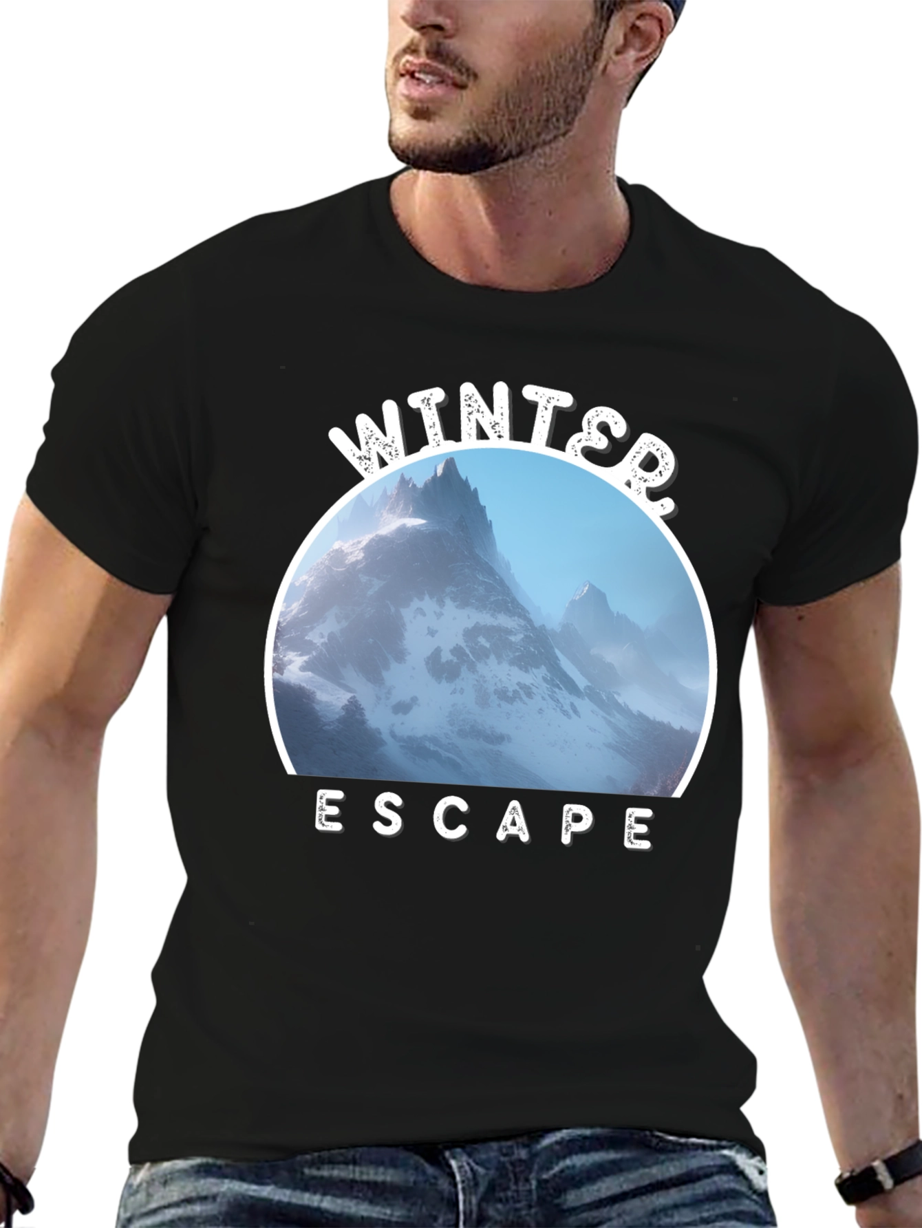 Winter Escape Graphic T-Shirt