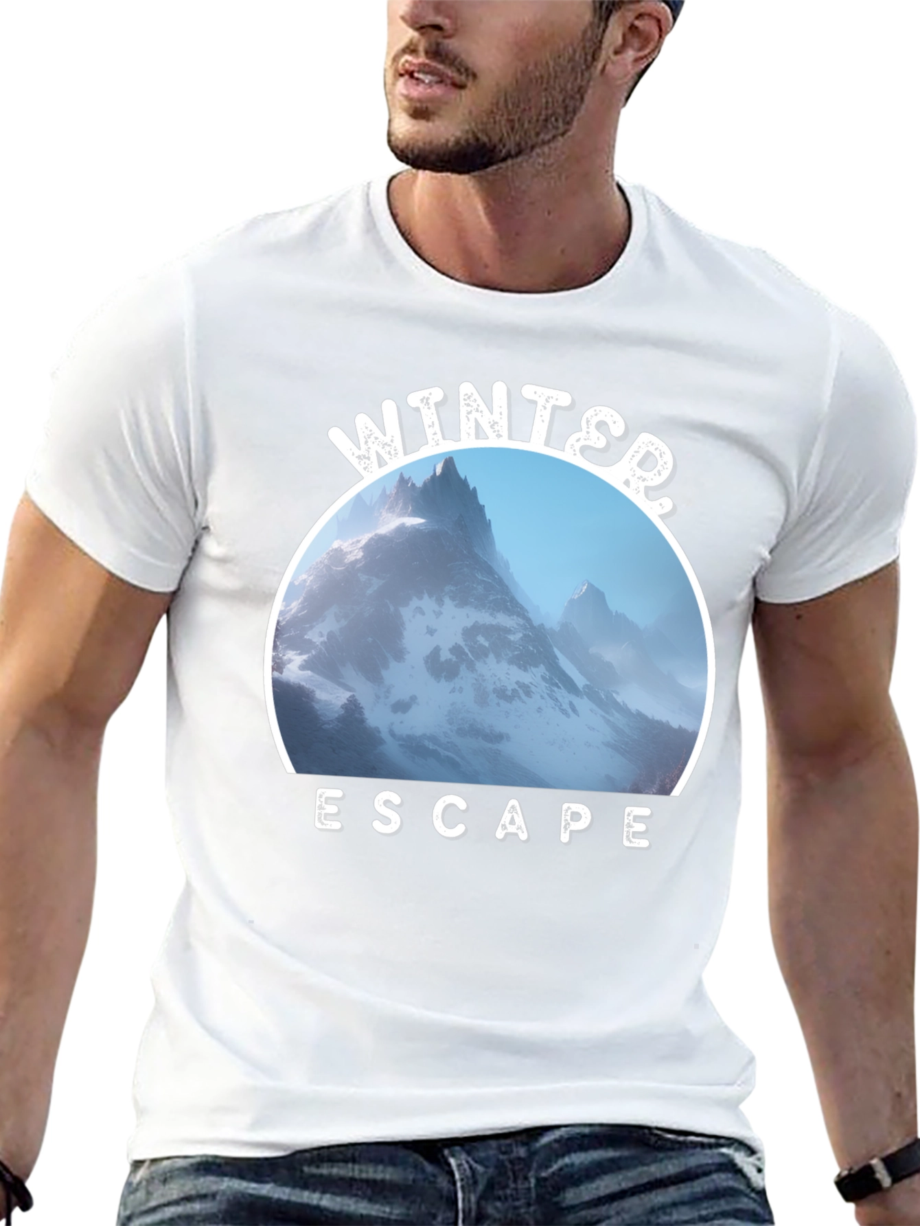 Winter Escape Graphic T-Shirt