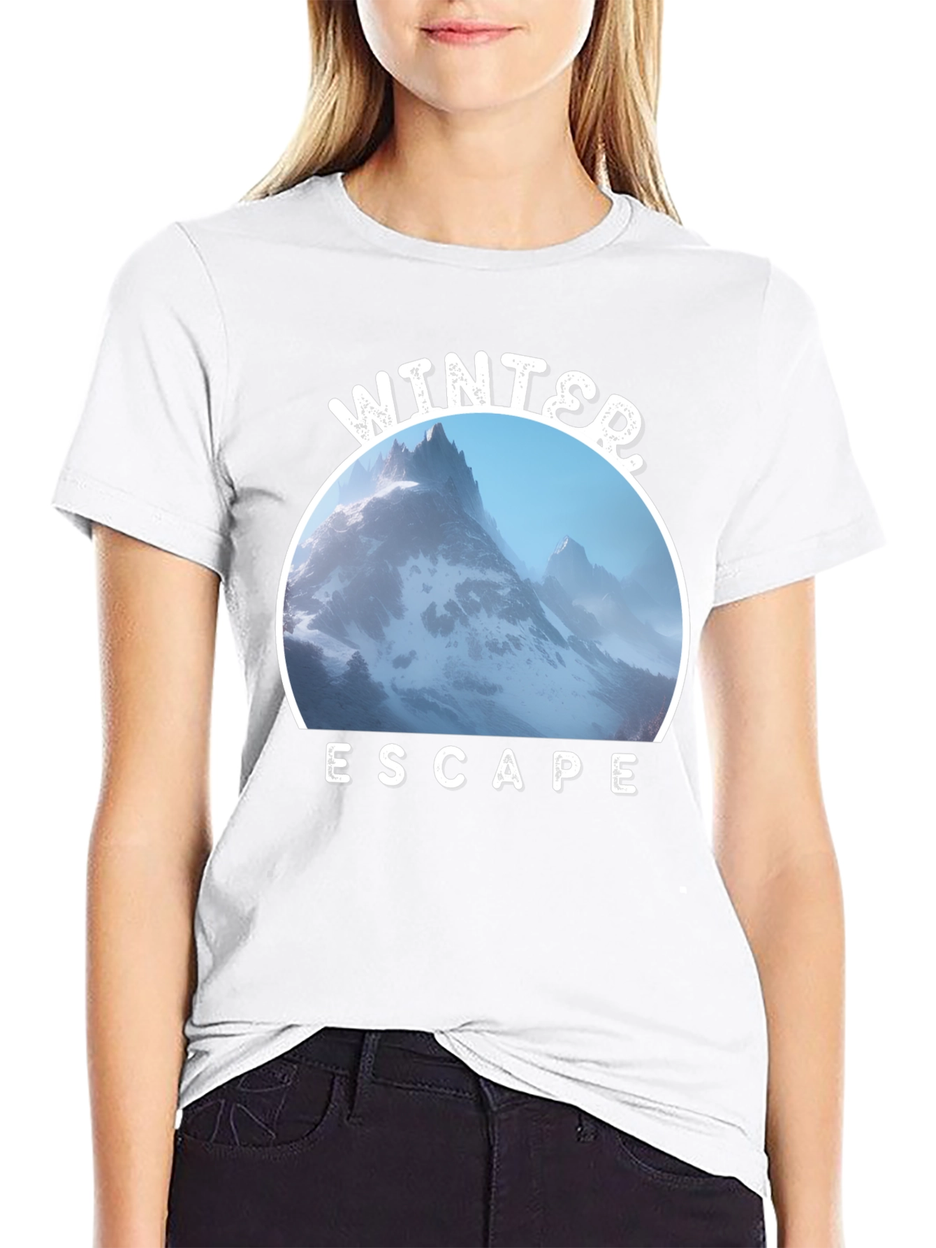 Winter Escape Graphic T-Shirt