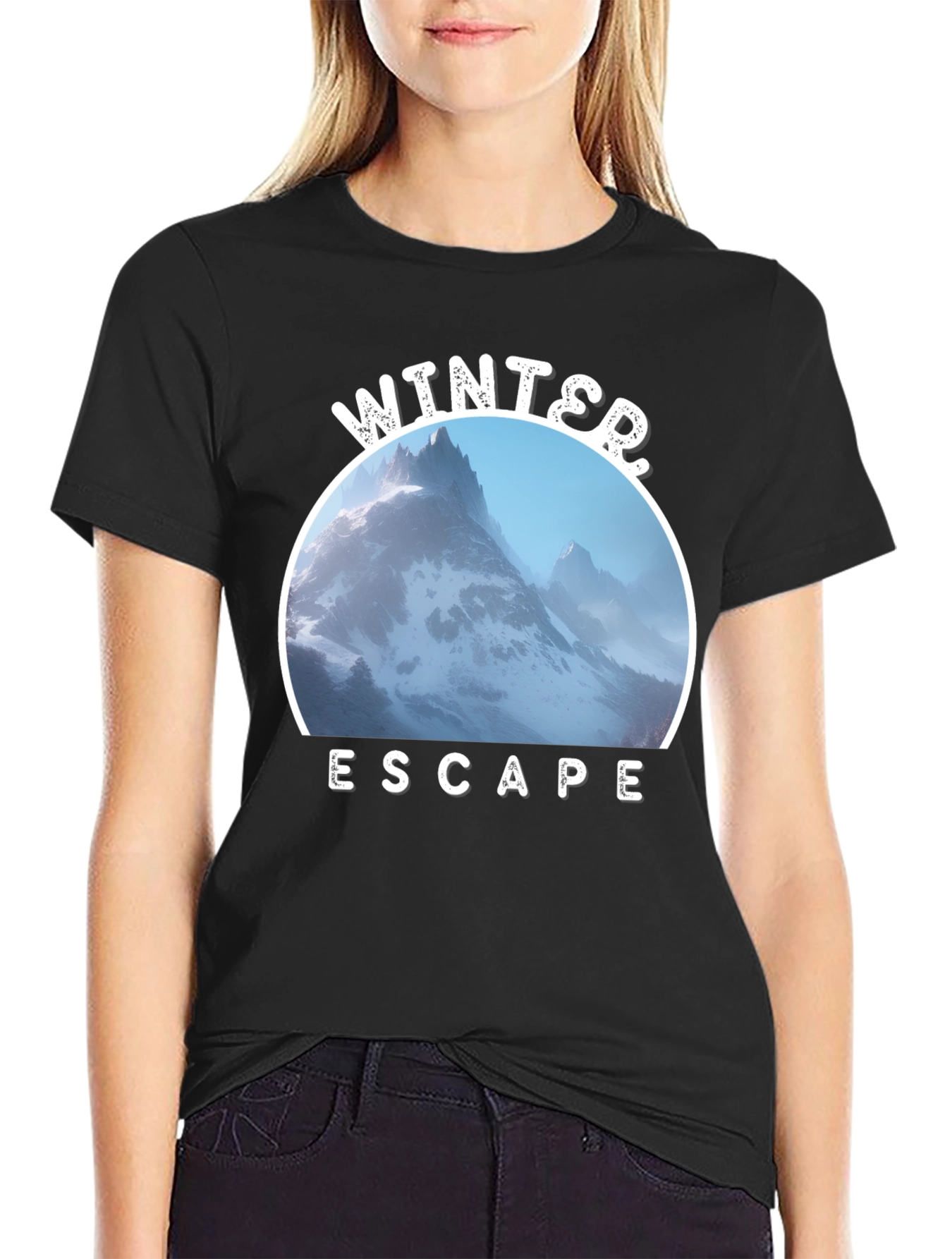 Winter Escape Graphic T-Shirt