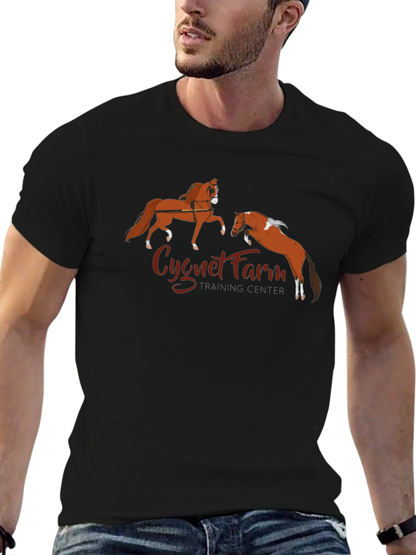 Cygnet Farm Horse Graphic T-Shirt