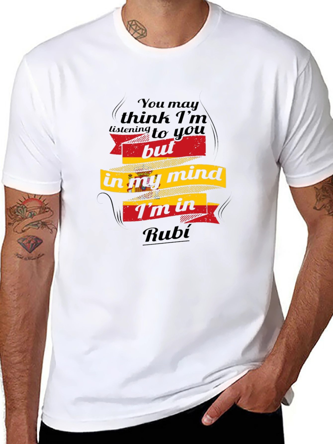 Rubi Spain Mind T-Shirt - Funny Travel Shirt