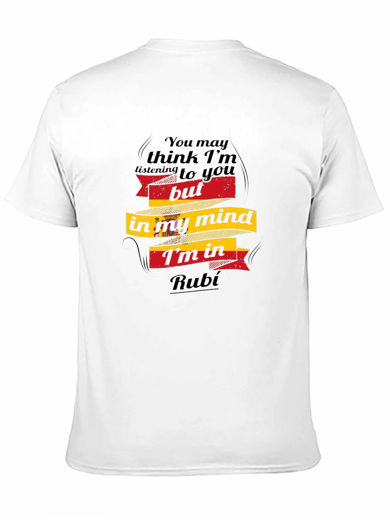Rubi Spain Mind T-Shirt - Funny Travel Shirt
