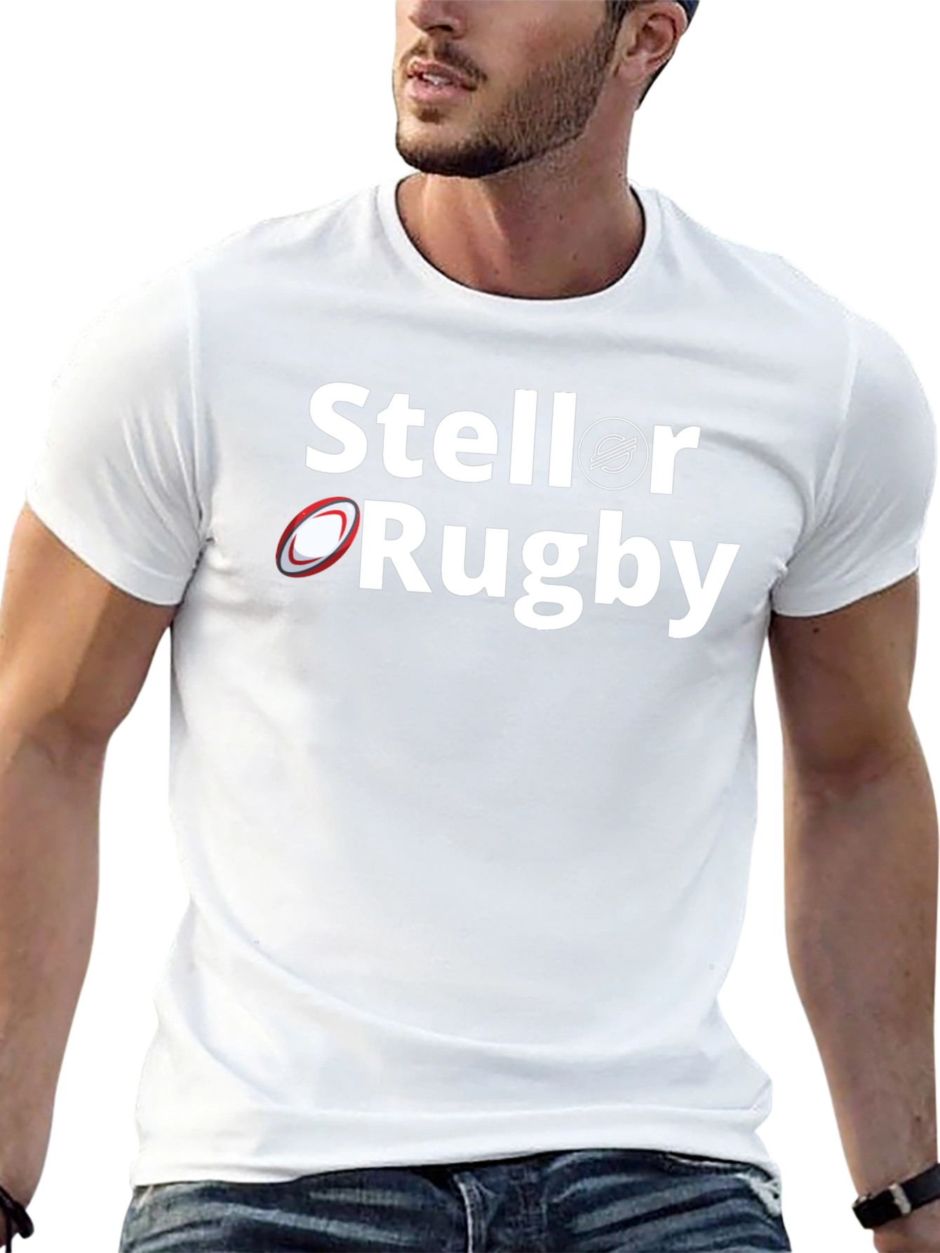 Stellar Rugby Graphic Tee - Soft Cotton Blend