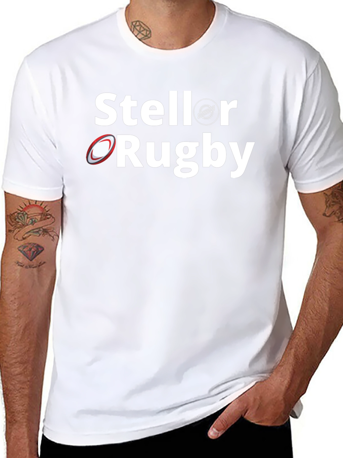Stellar Rugby Graphic Tee - Soft Cotton Blend