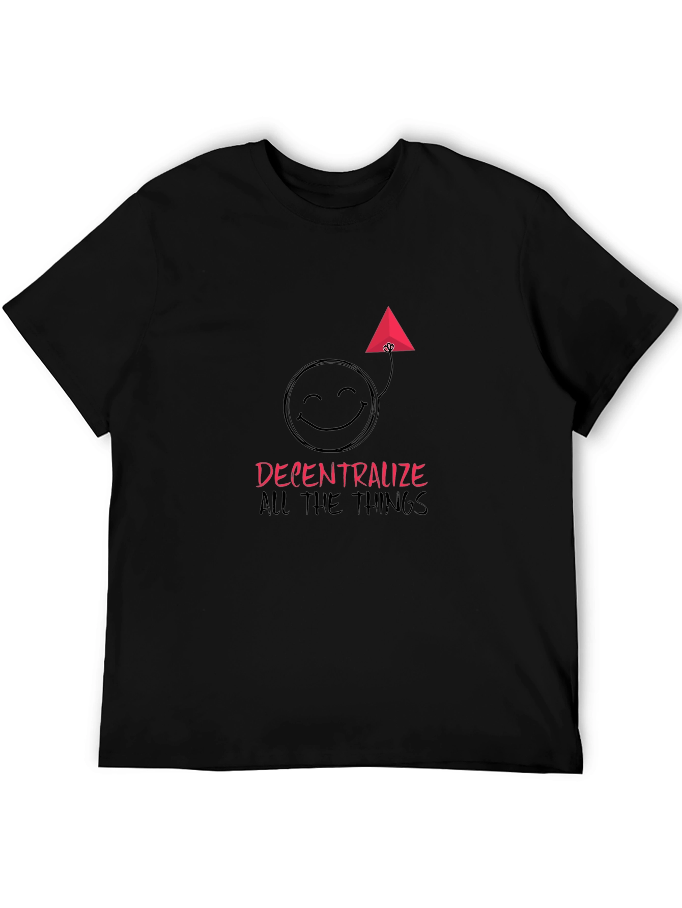 Decentralize All The Things Black T-Shirt