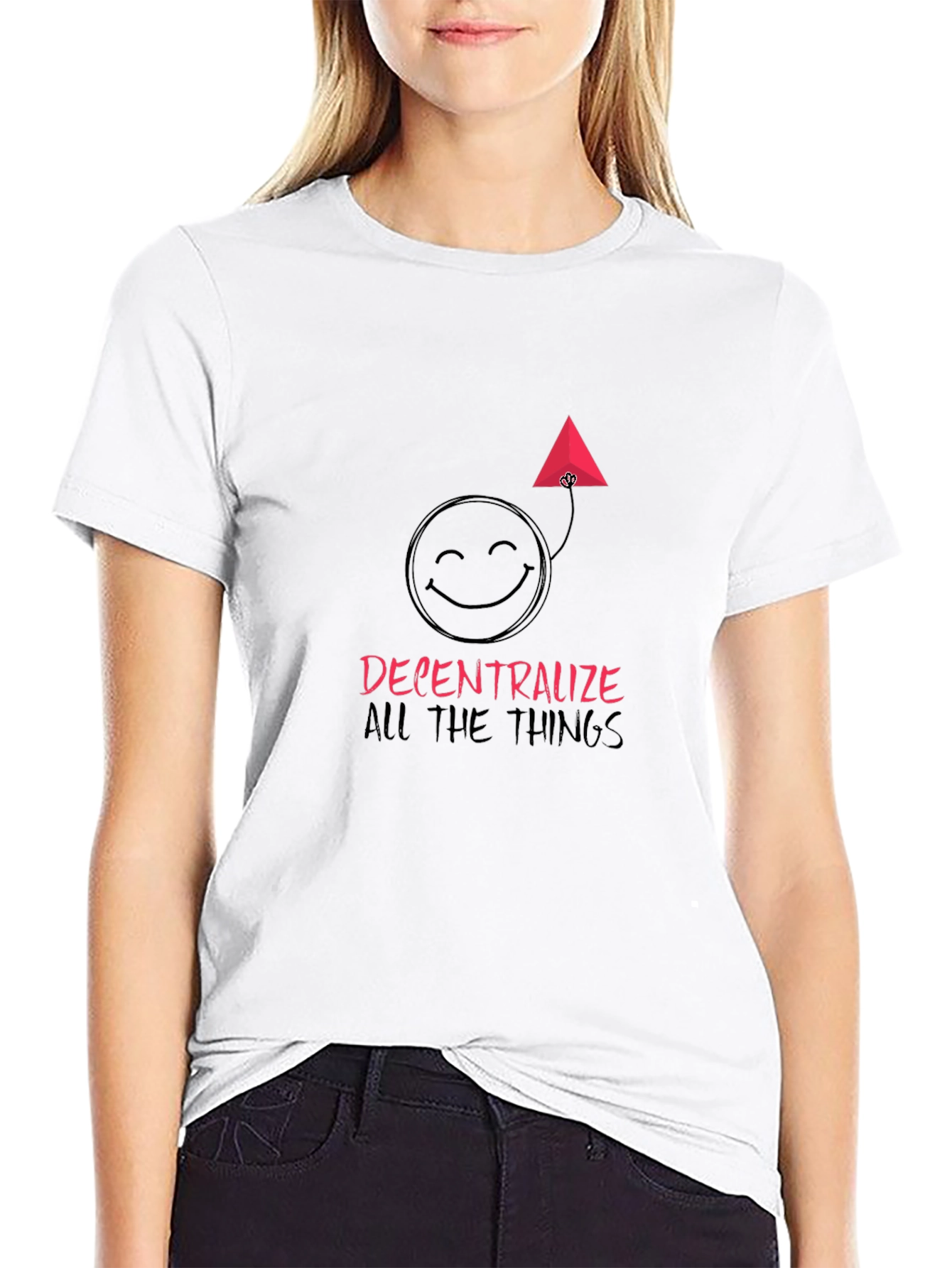 Decentralize All The Things Black T-Shirt