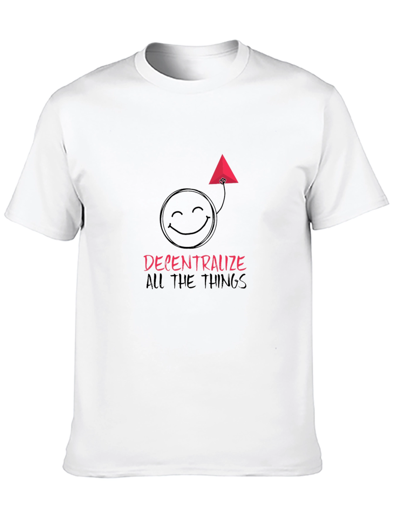 Decentralize All The Things Black T-Shirt