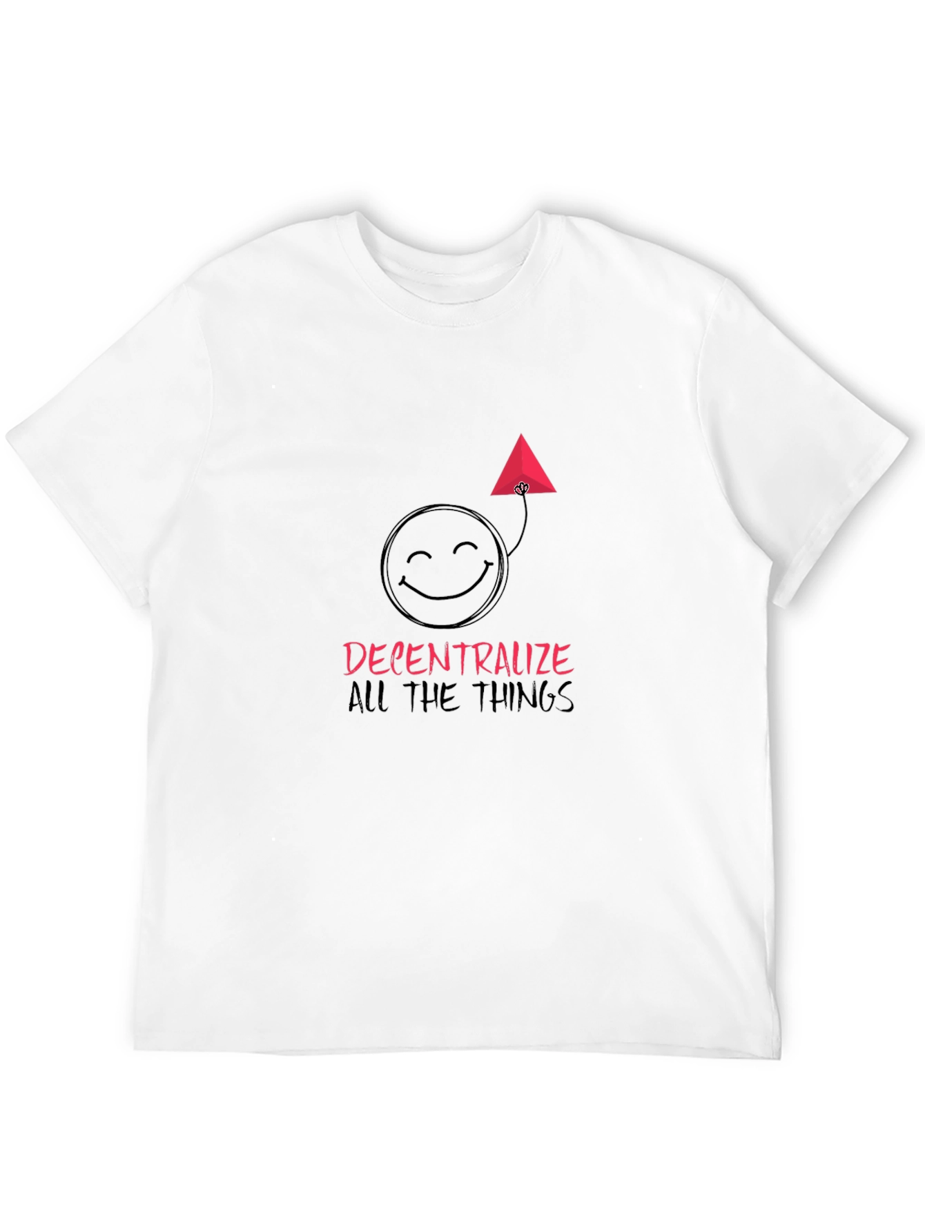 Decentralize All The Things Black T-Shirt