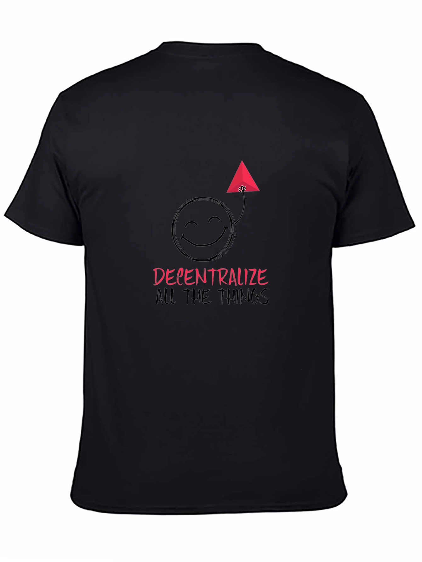 Decentralize All The Things Black T-Shirt