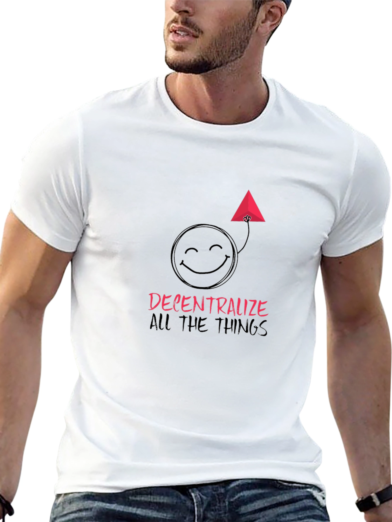 Decentralize All The Things Black T-Shirt