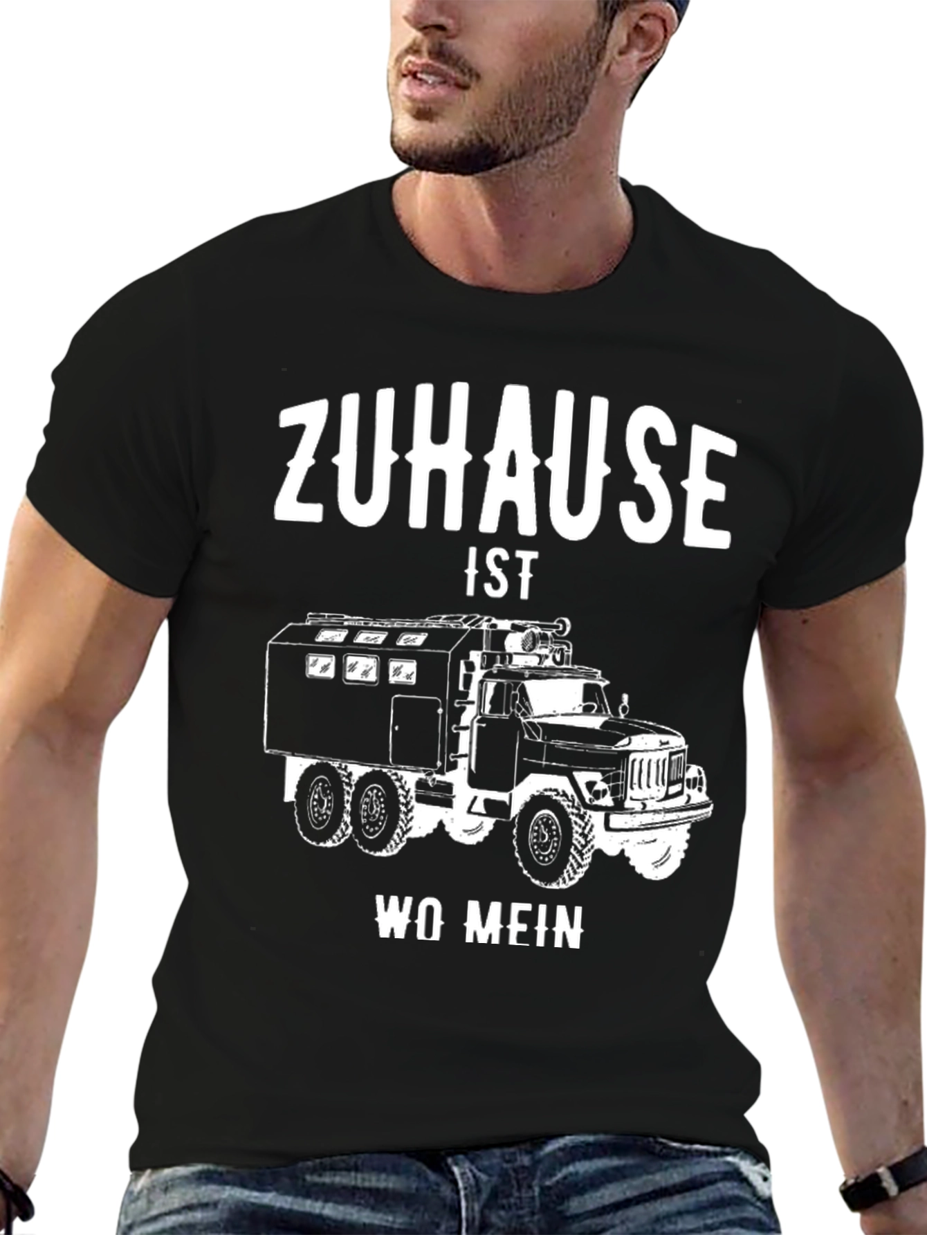 Zuhause Ist Wo Mein Truck T-Shirt
