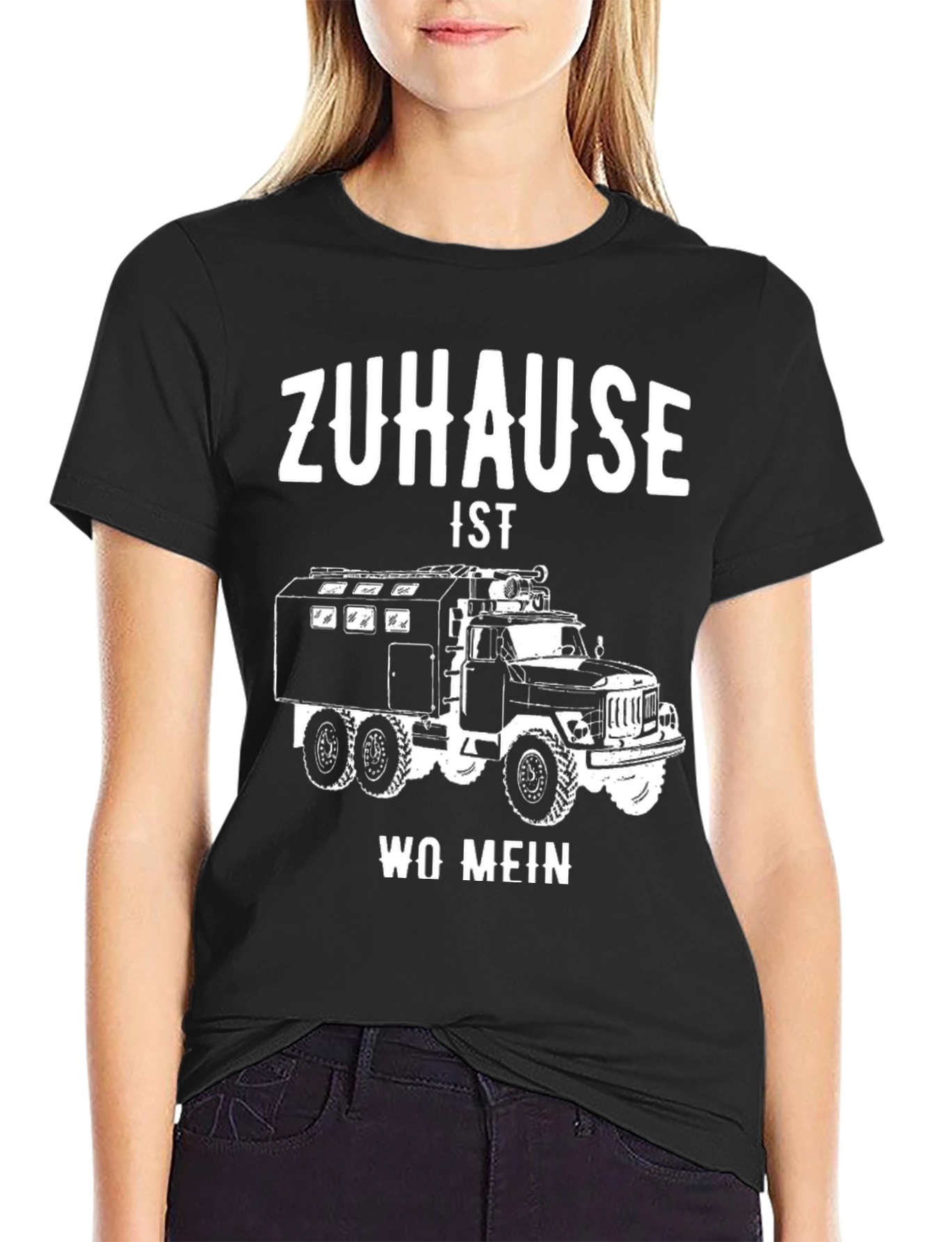 Zuhause Ist Wo Mein Truck T-Shirt