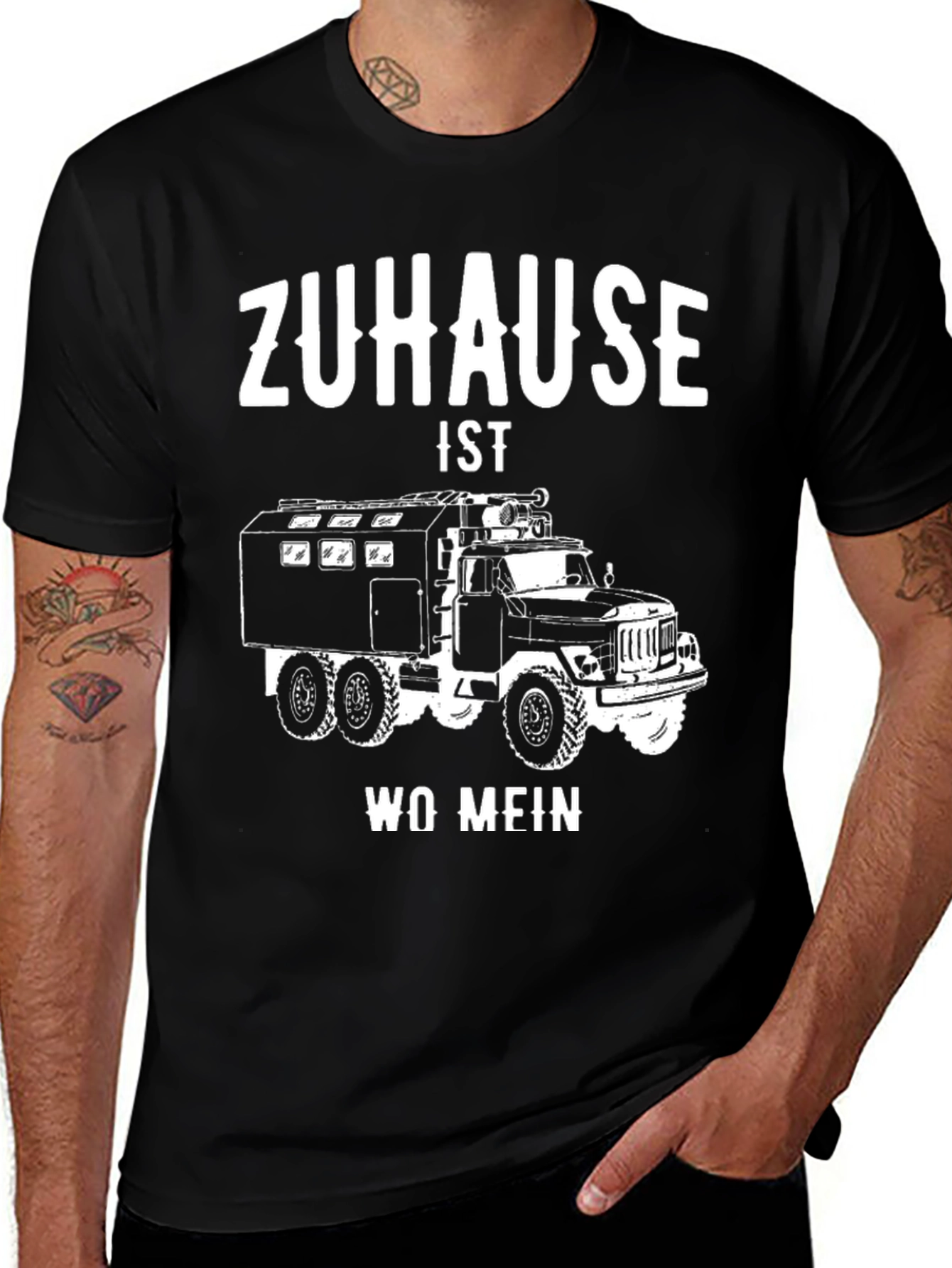 Zuhause Ist Wo Mein Truck T-Shirt