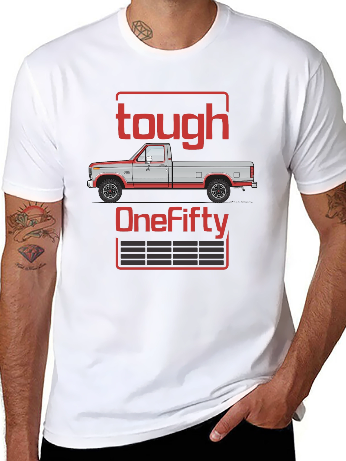 Tough OneFifty Truck Graphic Tee
