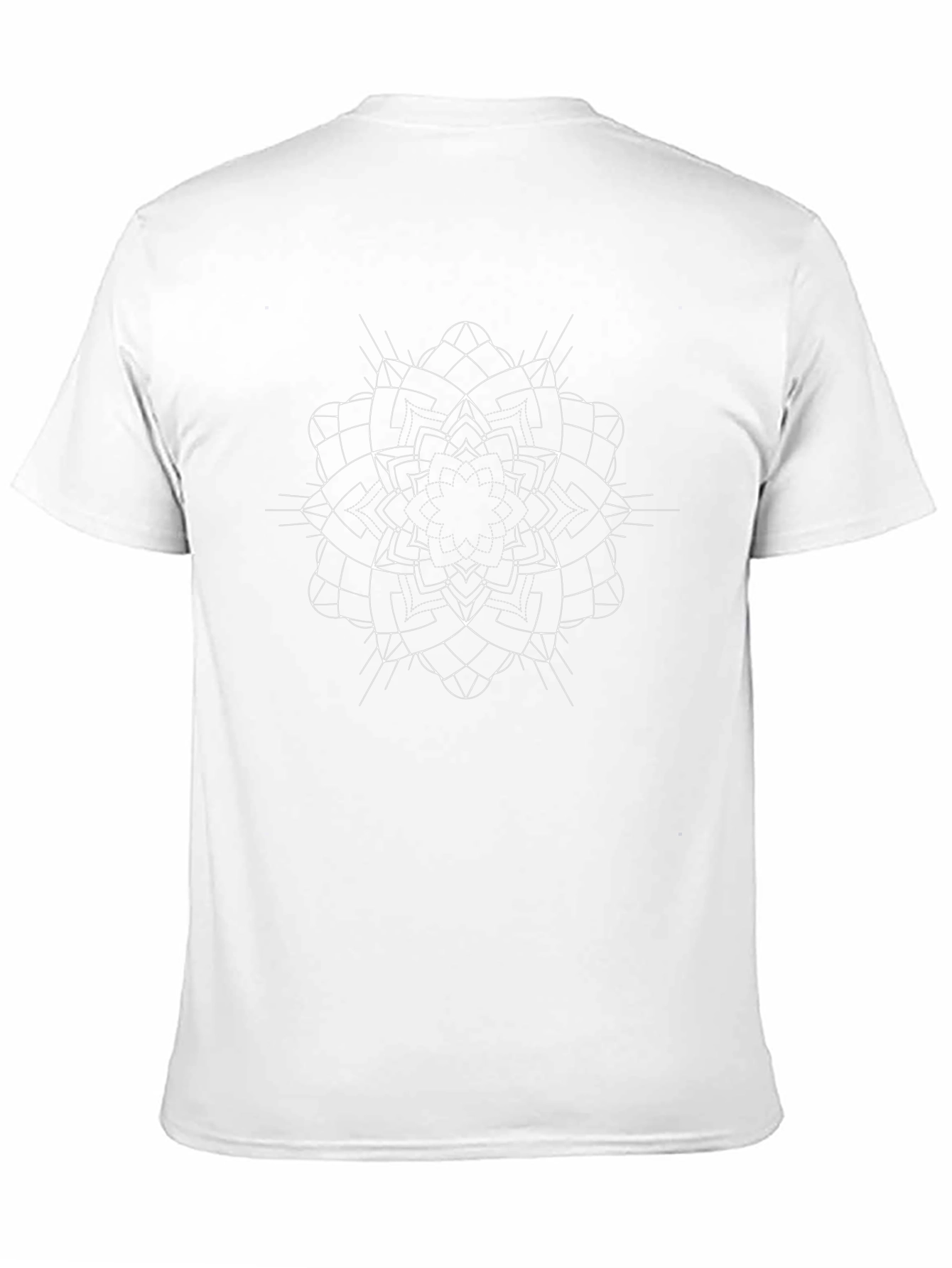 Abstract Geometric Mandala Graphic Tee