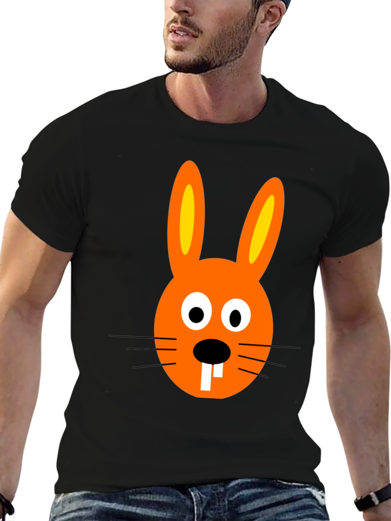 Bunny Face Graphic T-Shirt