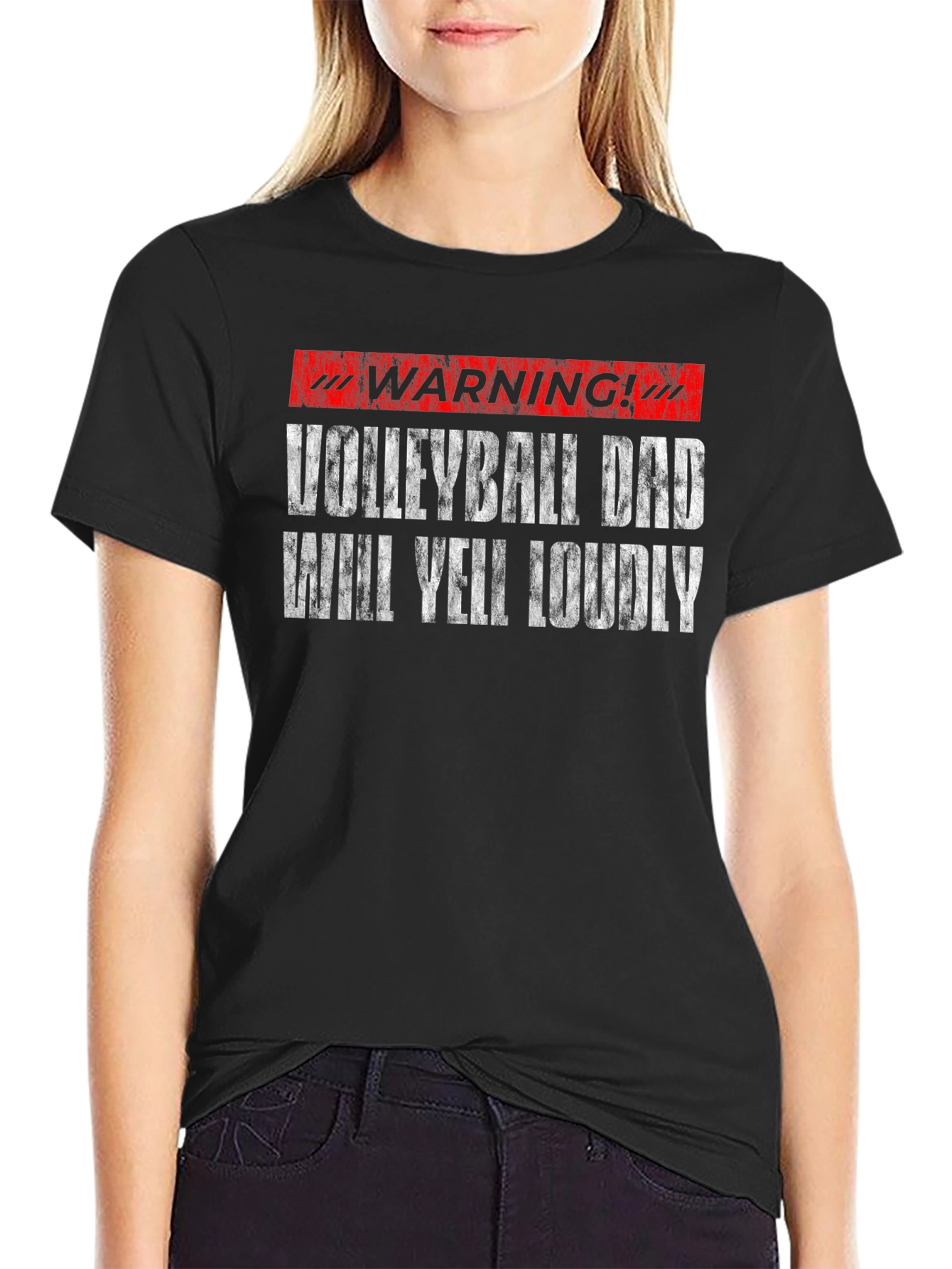 Volleyball Dad Graphic T-Shirt