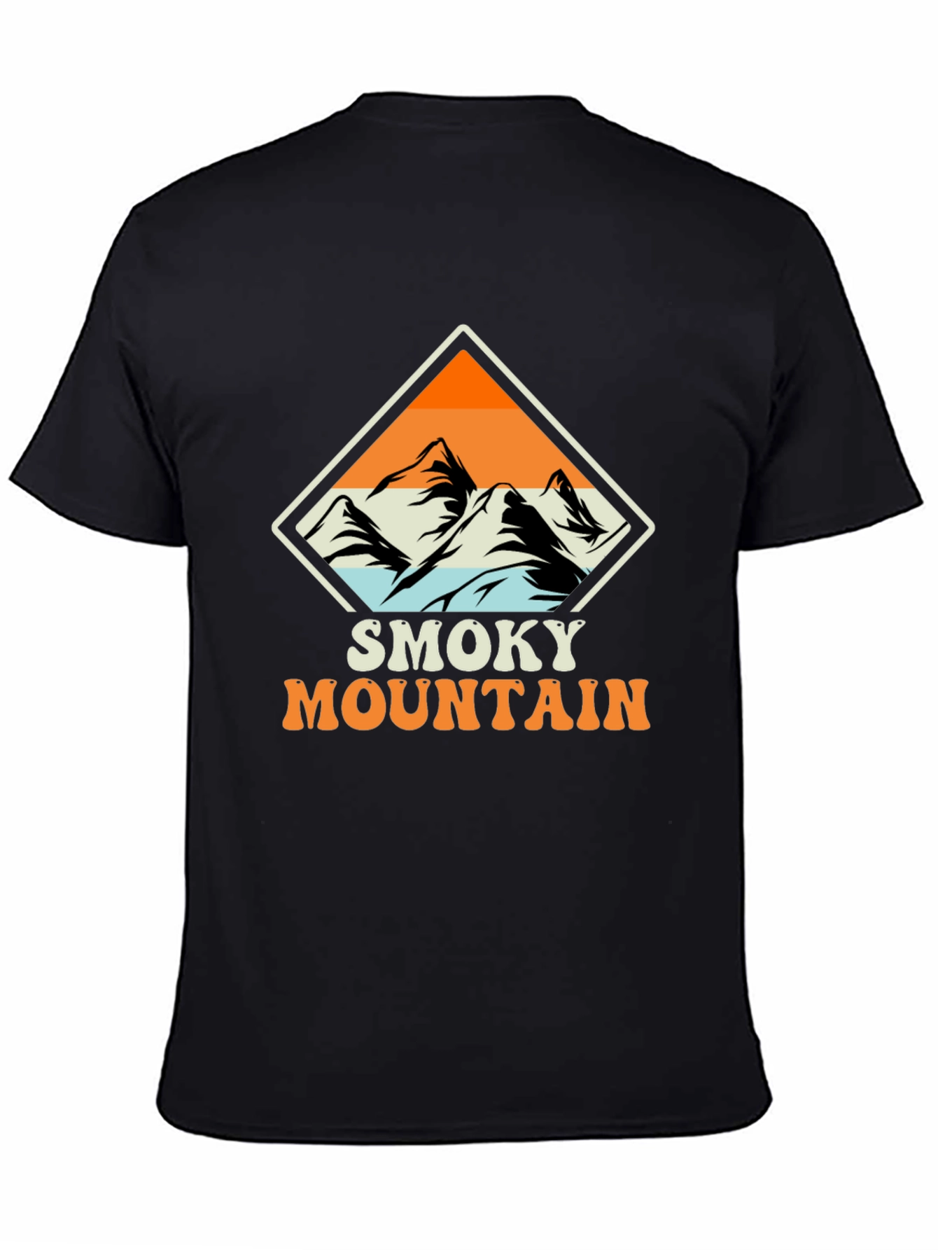 Smoky Mountain Graphic Tee - Black