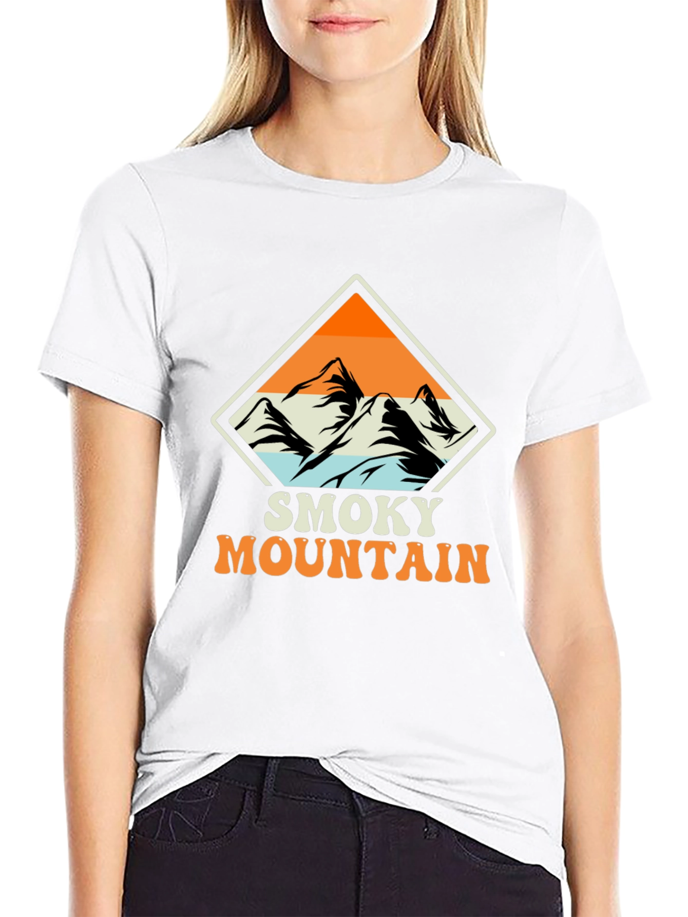 Smoky Mountain Graphic Tee - Black