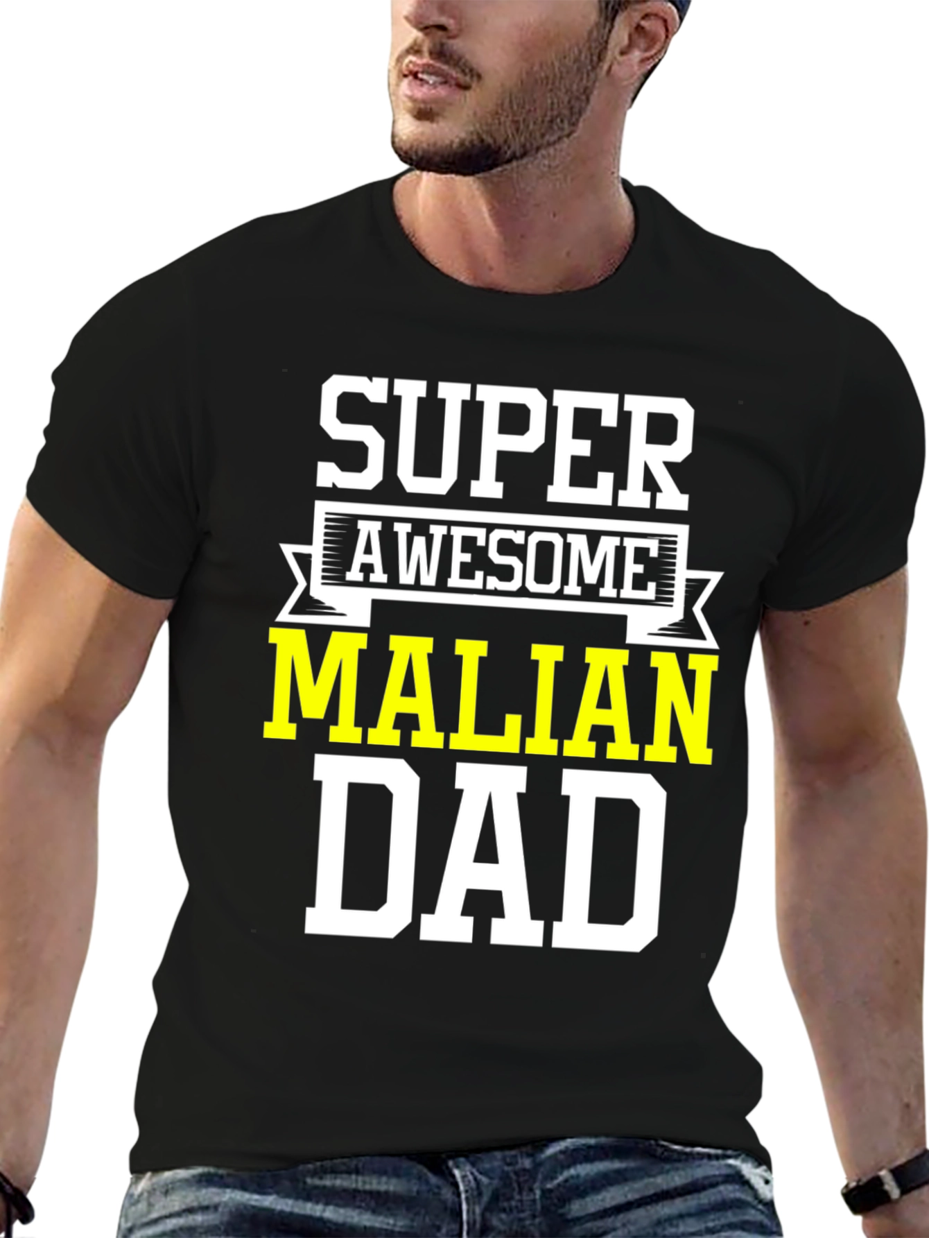 Super Awesome Malian Dad T-Shirt