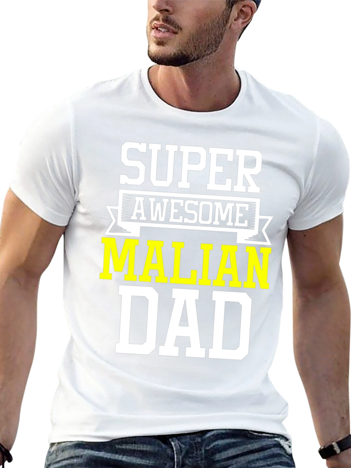 Super Awesome Malian Dad T-Shirt