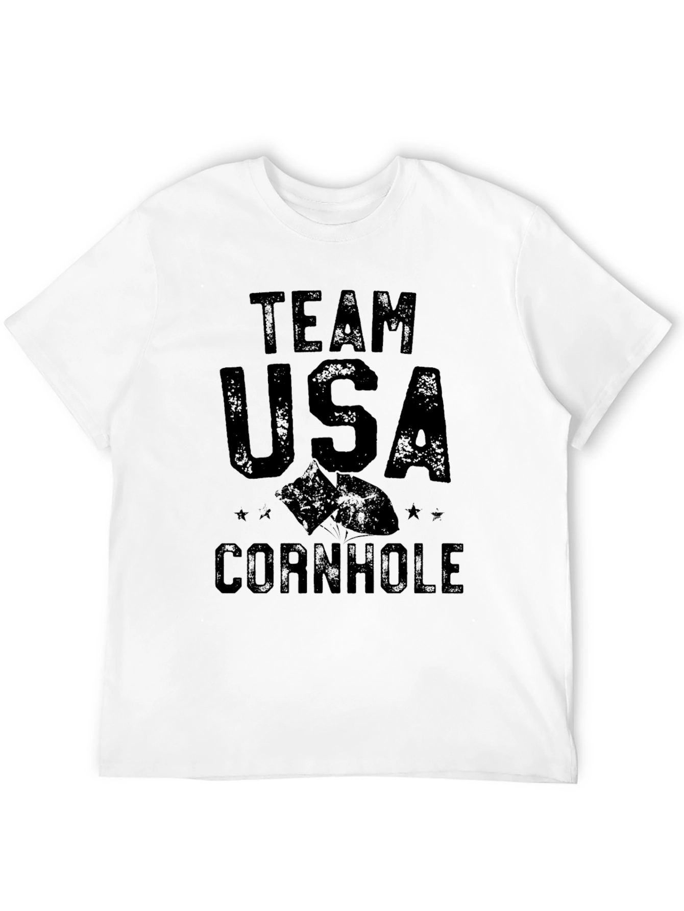 Team USA Cornhole T-Shirt - Black