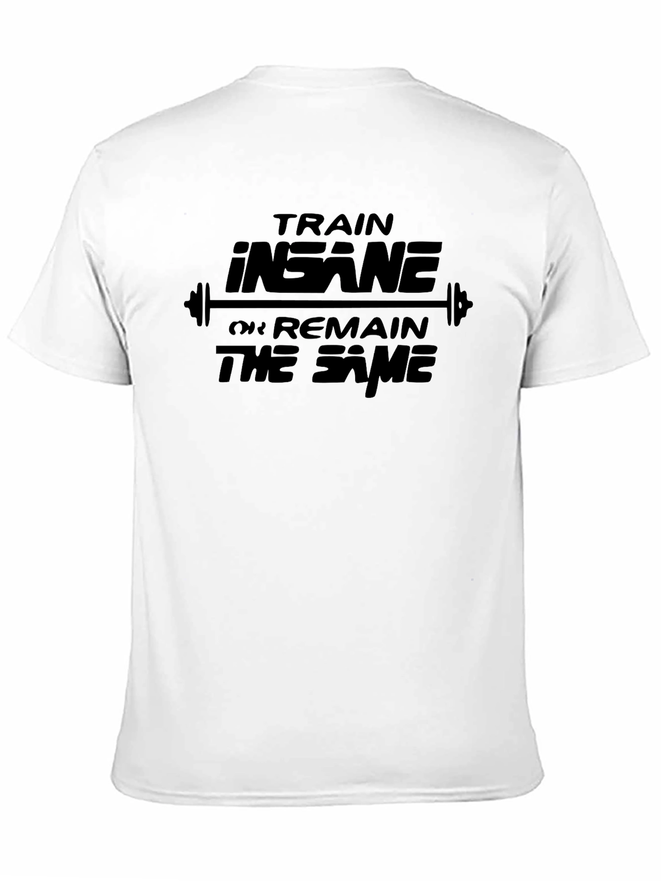 Train Insane Graphic Tee - Black Gym Shirt