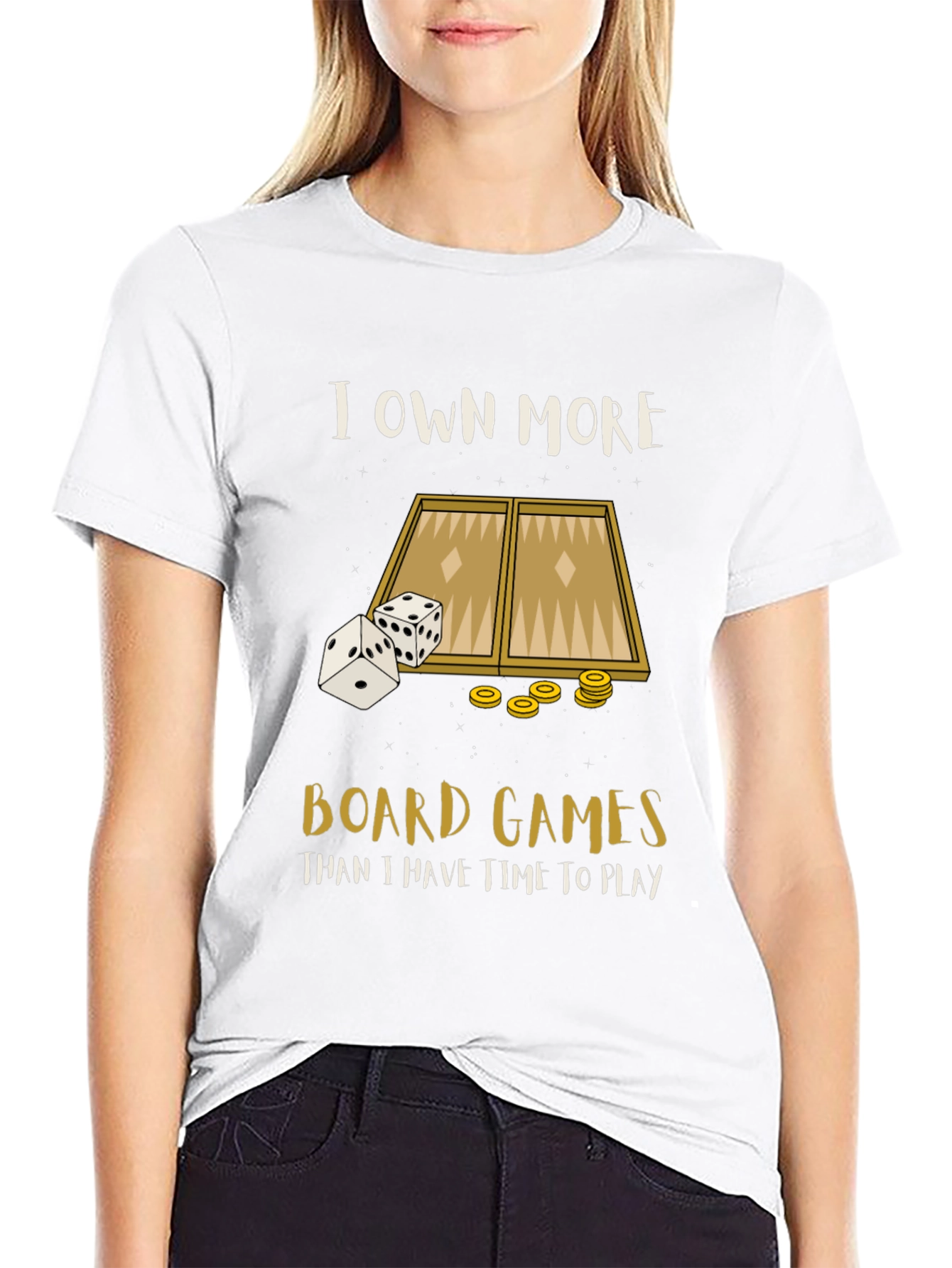 Board Game T-Shirt: I Own More Board Games