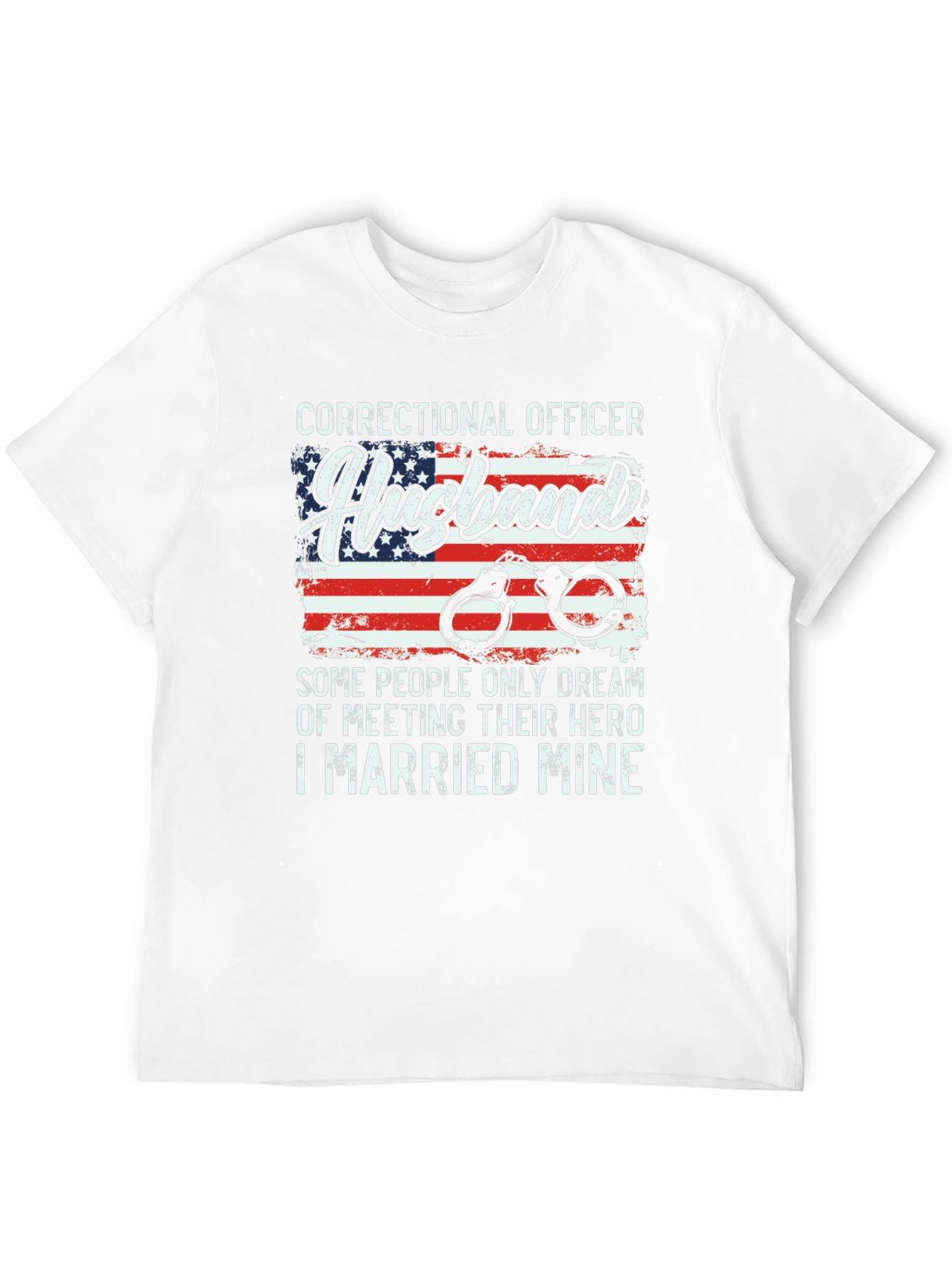 Correctional Officer Husband T-Shirt Hero Gift
