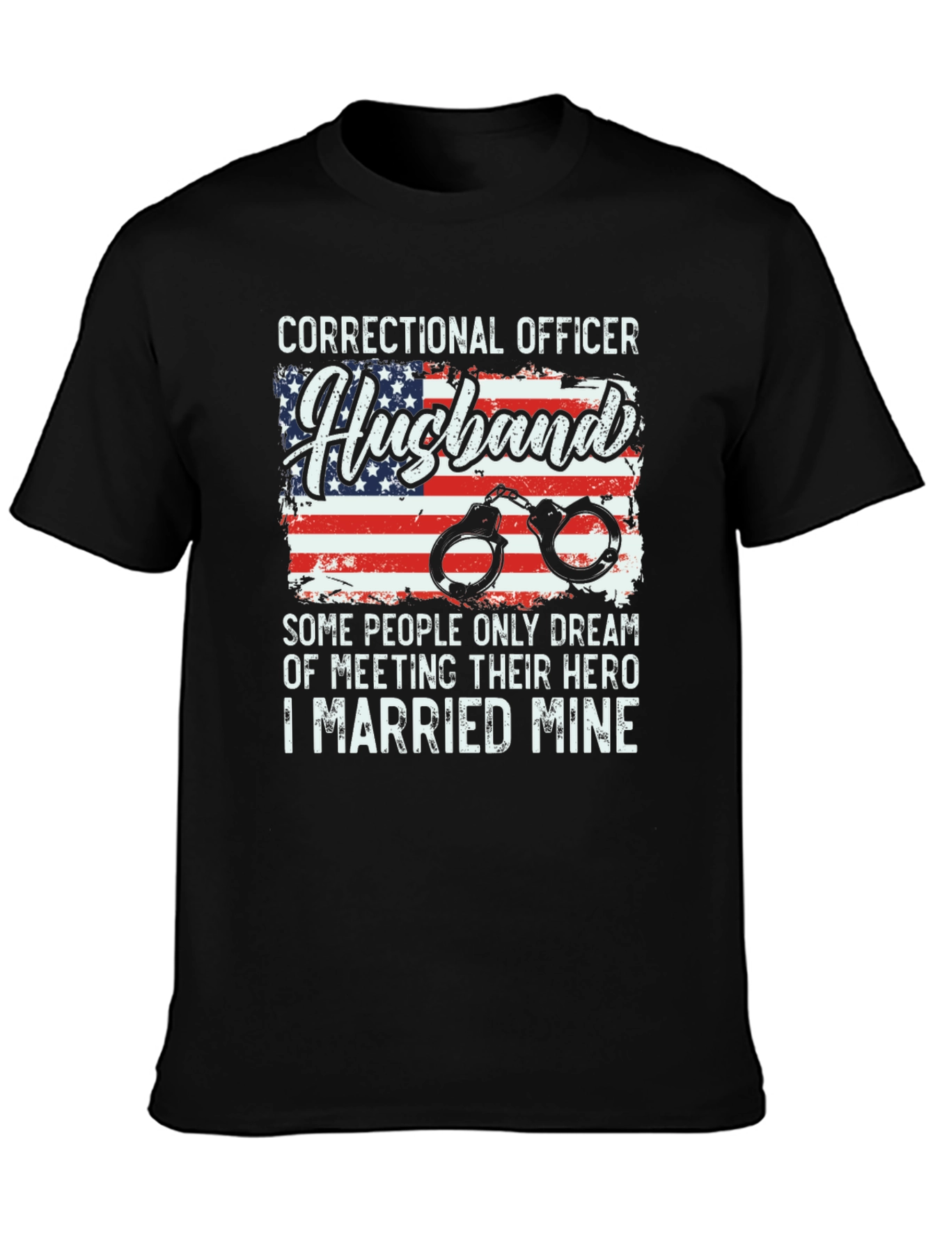 Correctional Officer Husband T-Shirt Hero Gift