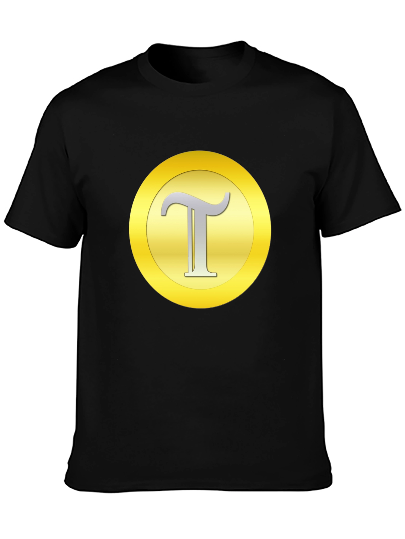 Tau Symbol Black T-Shirt